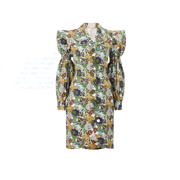 Robe à imprimé en coton