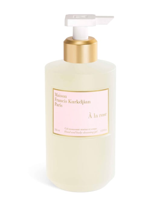 Gel moussant mains et corps - À la rose