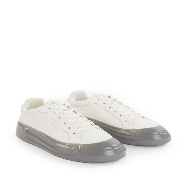 Mallet Leather Trainers In White