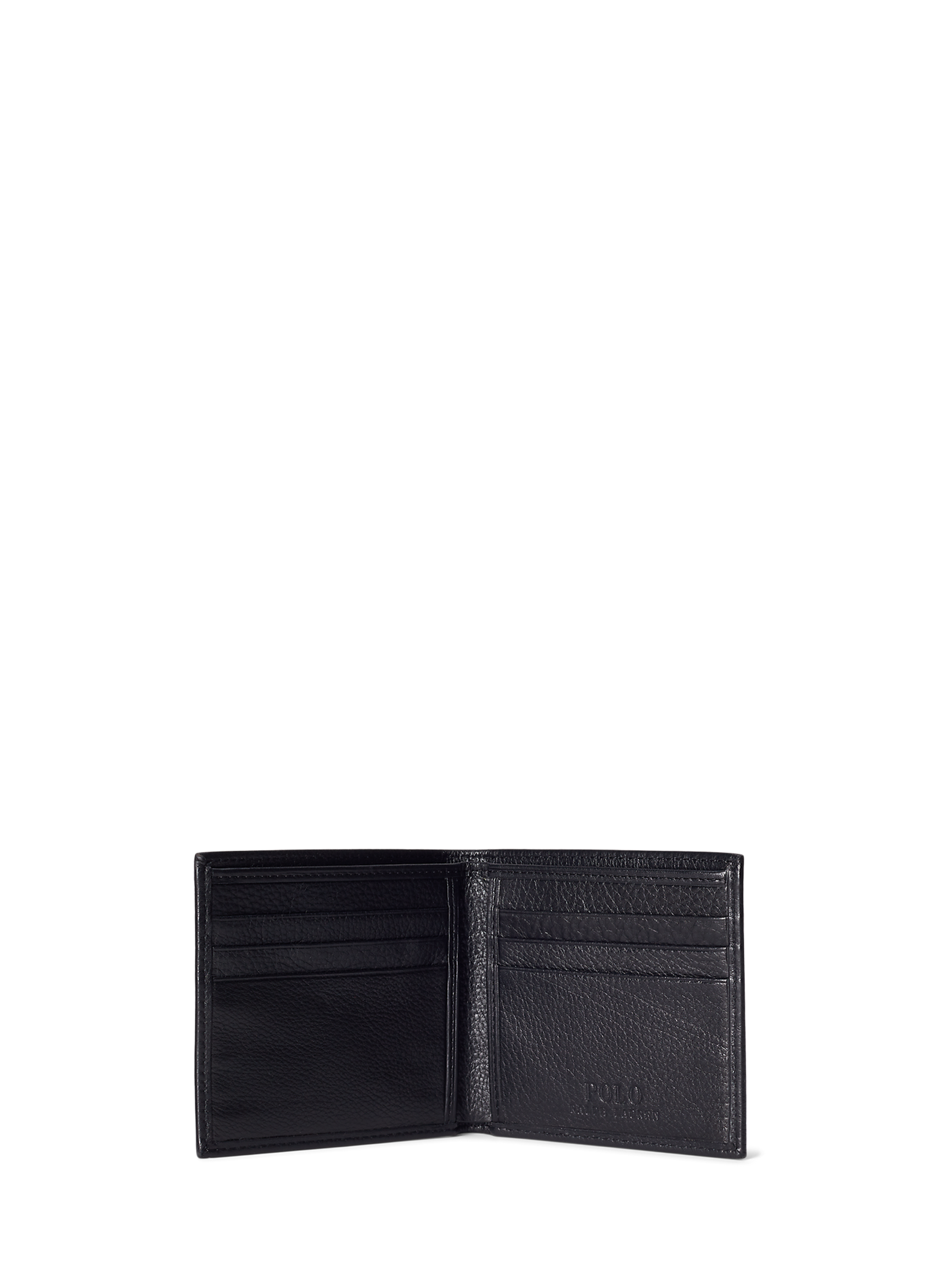Leather card holder  POLO RALPH LAUREN Black