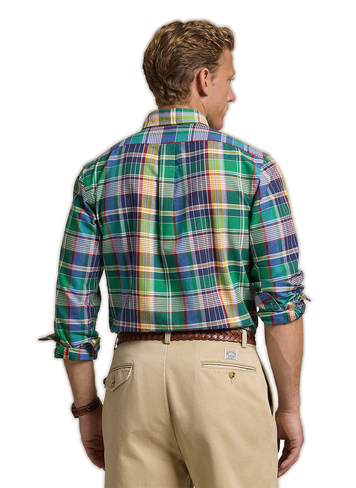 Check cotton Shirt POLO RALPH LAUREN Green