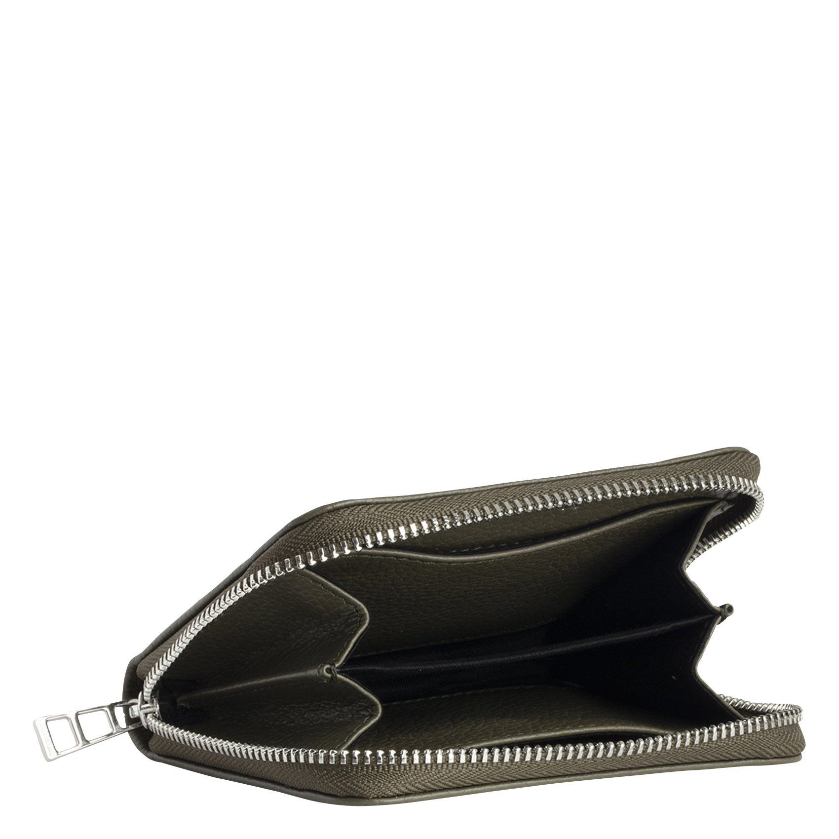 Portefeuille en cuir mini zv ZADIG&VOLTAIRE Vert