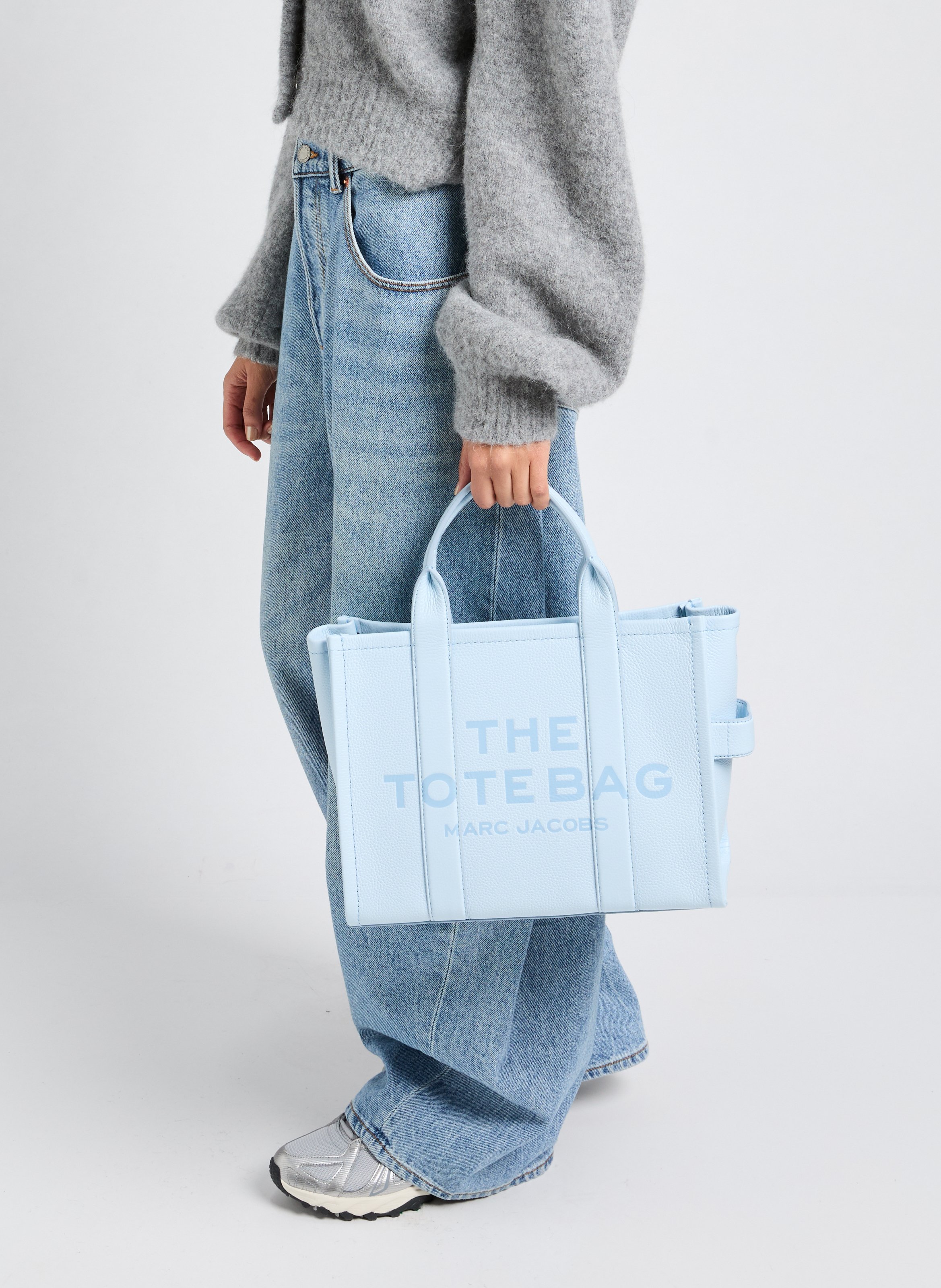 Sac à main en cuir MARC JACOBS Bleu