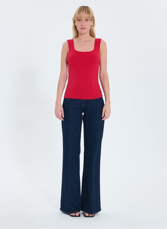 Top rouge ajusté - torride Rouge by ZAPA ZAPA Top rouge ajusté - torride Rouge