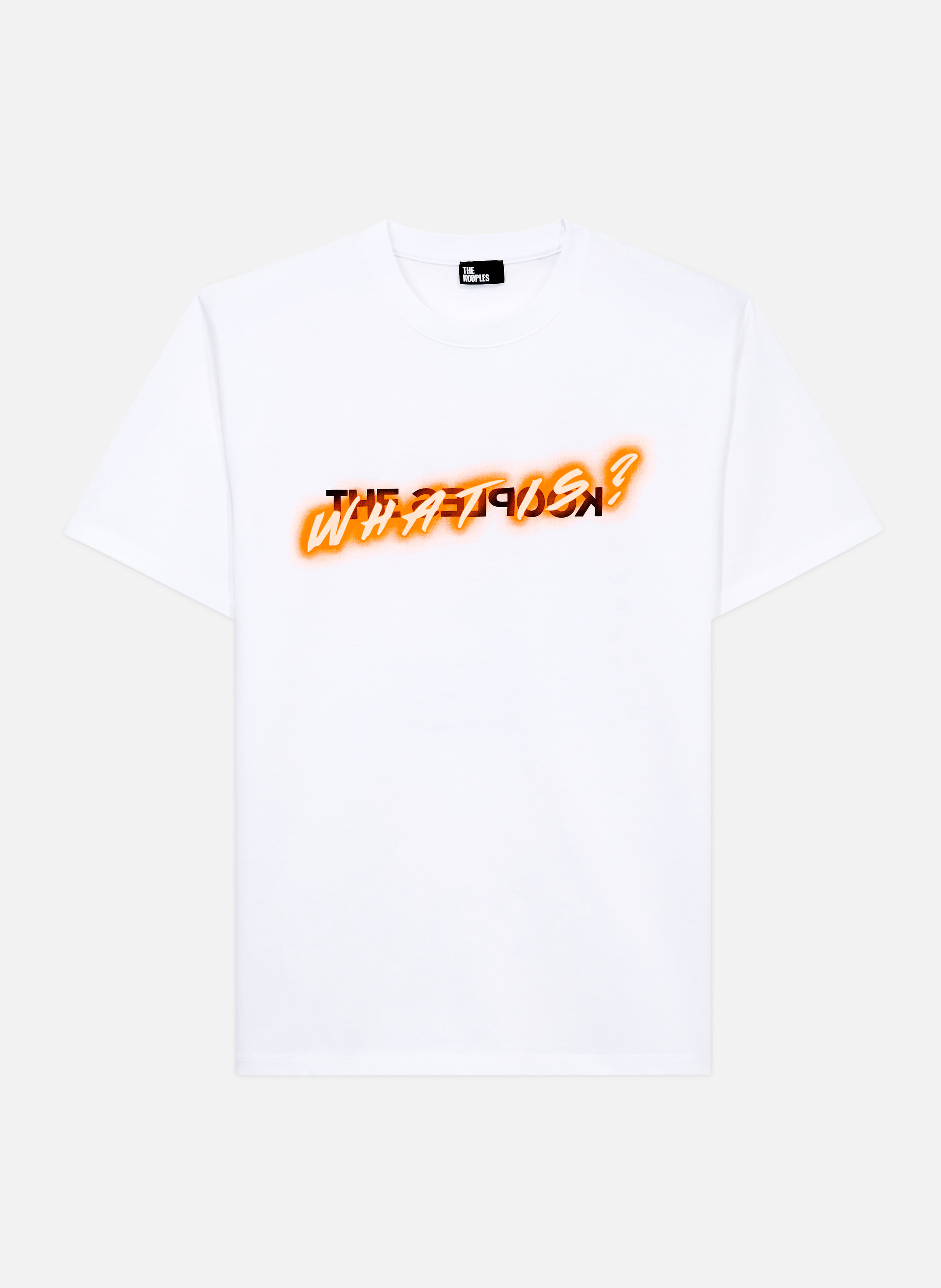 T-shirt en coton what is THE KOOPLES Blanc