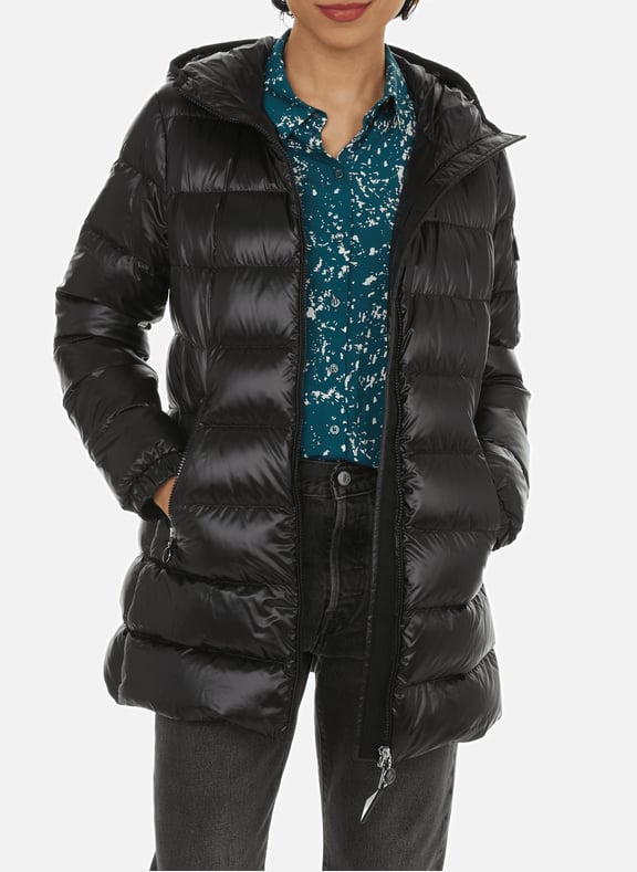 Mid-length down jacket Black by MONCLER MONCLER Mid-length down jacket Black