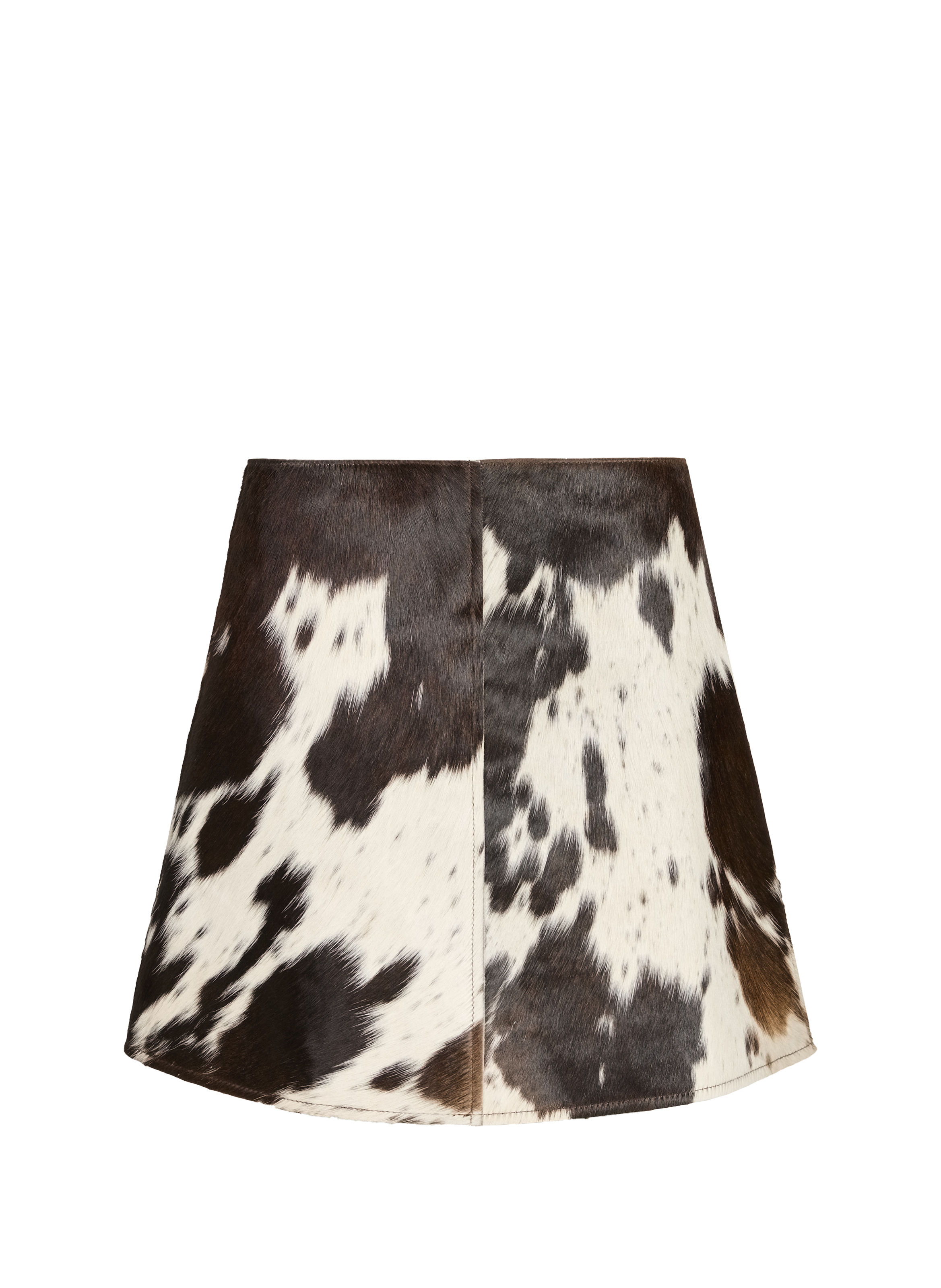 Jupe trapèze texturée  SAISON 1865 Marron