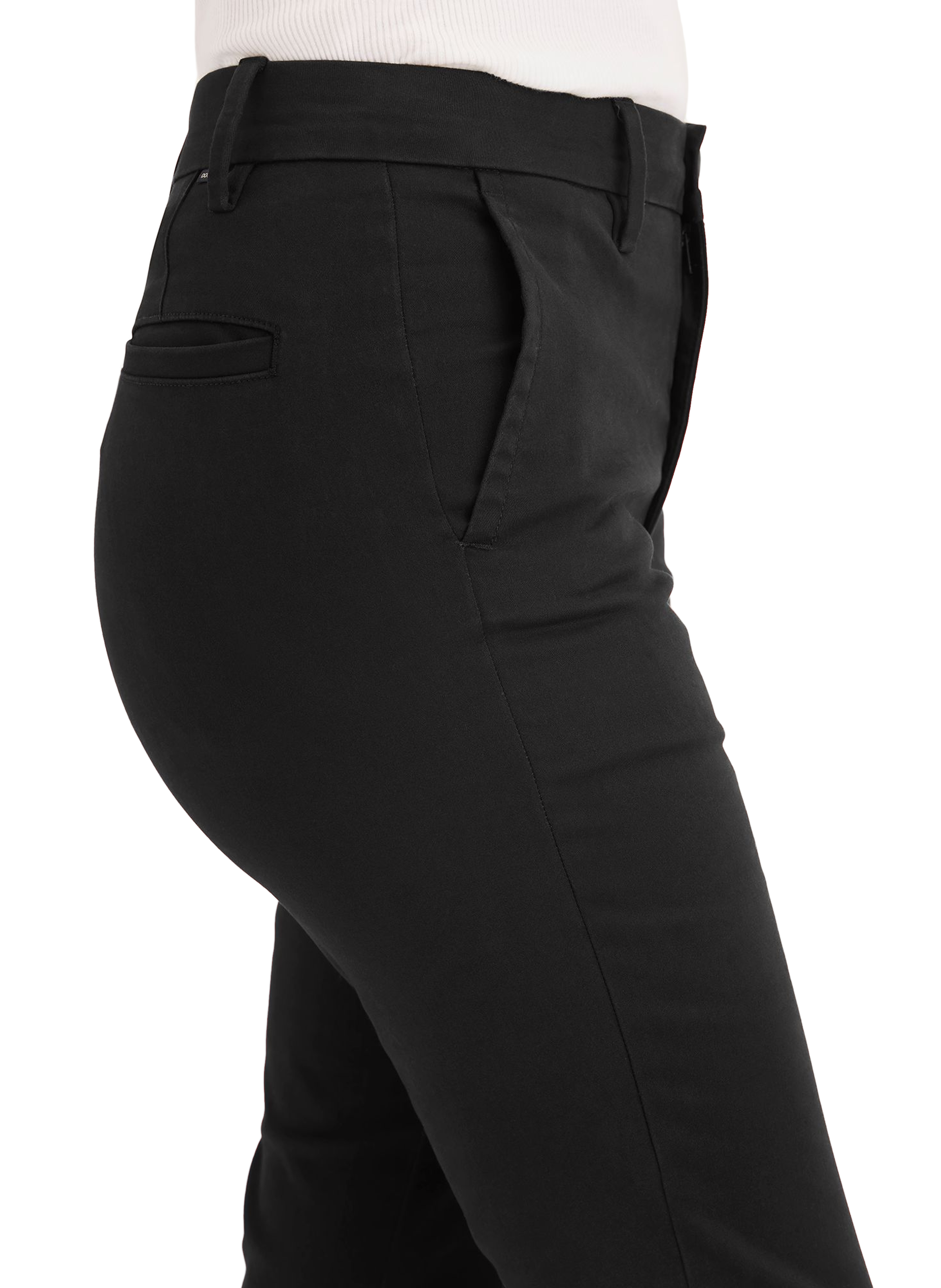 Cotton chino trousers DOCKERS Black