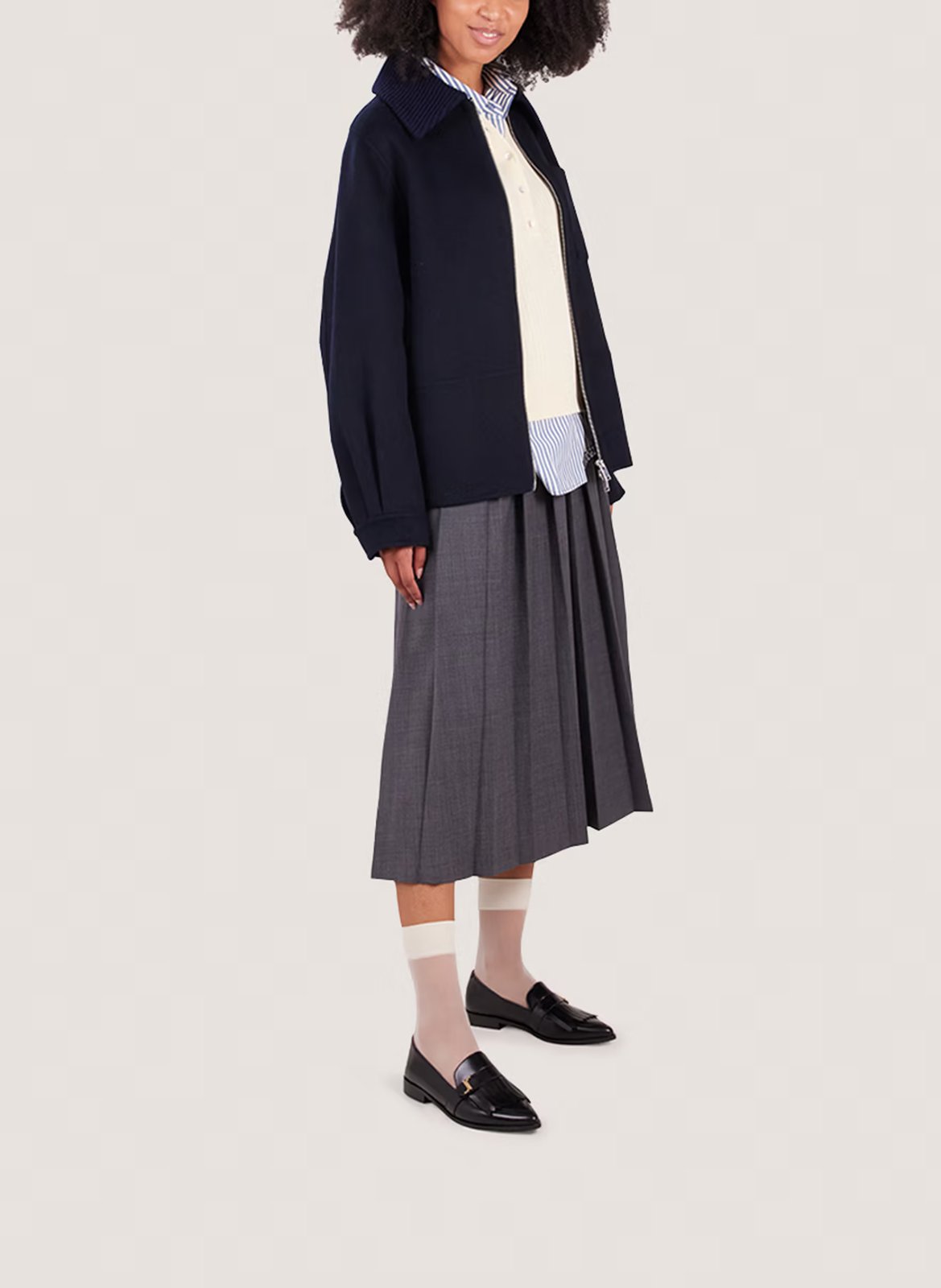 Mocassins en cuir anonyme JONAK Noir