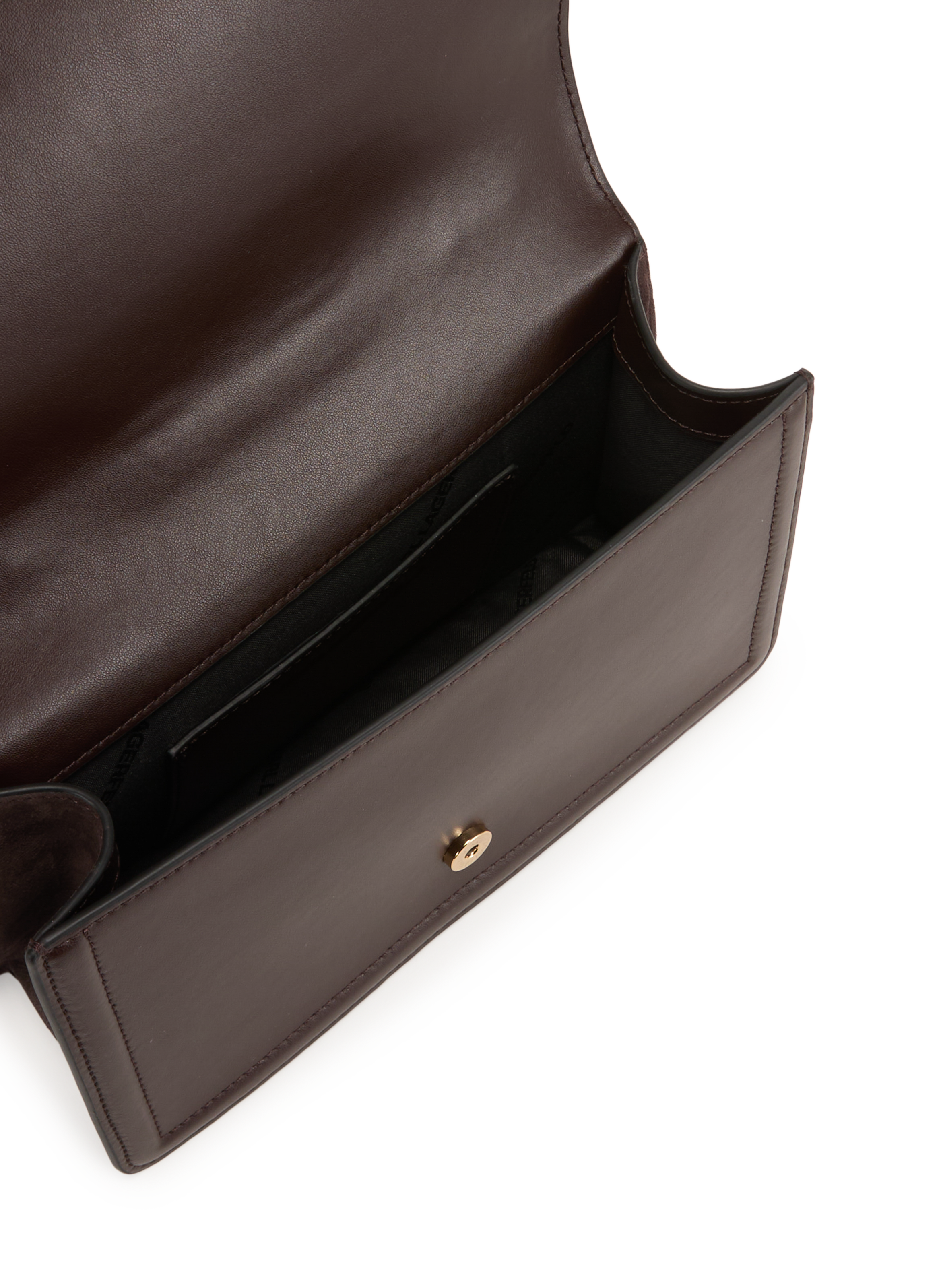 K/Nova leather handbag KARL LAGERFELD Brown