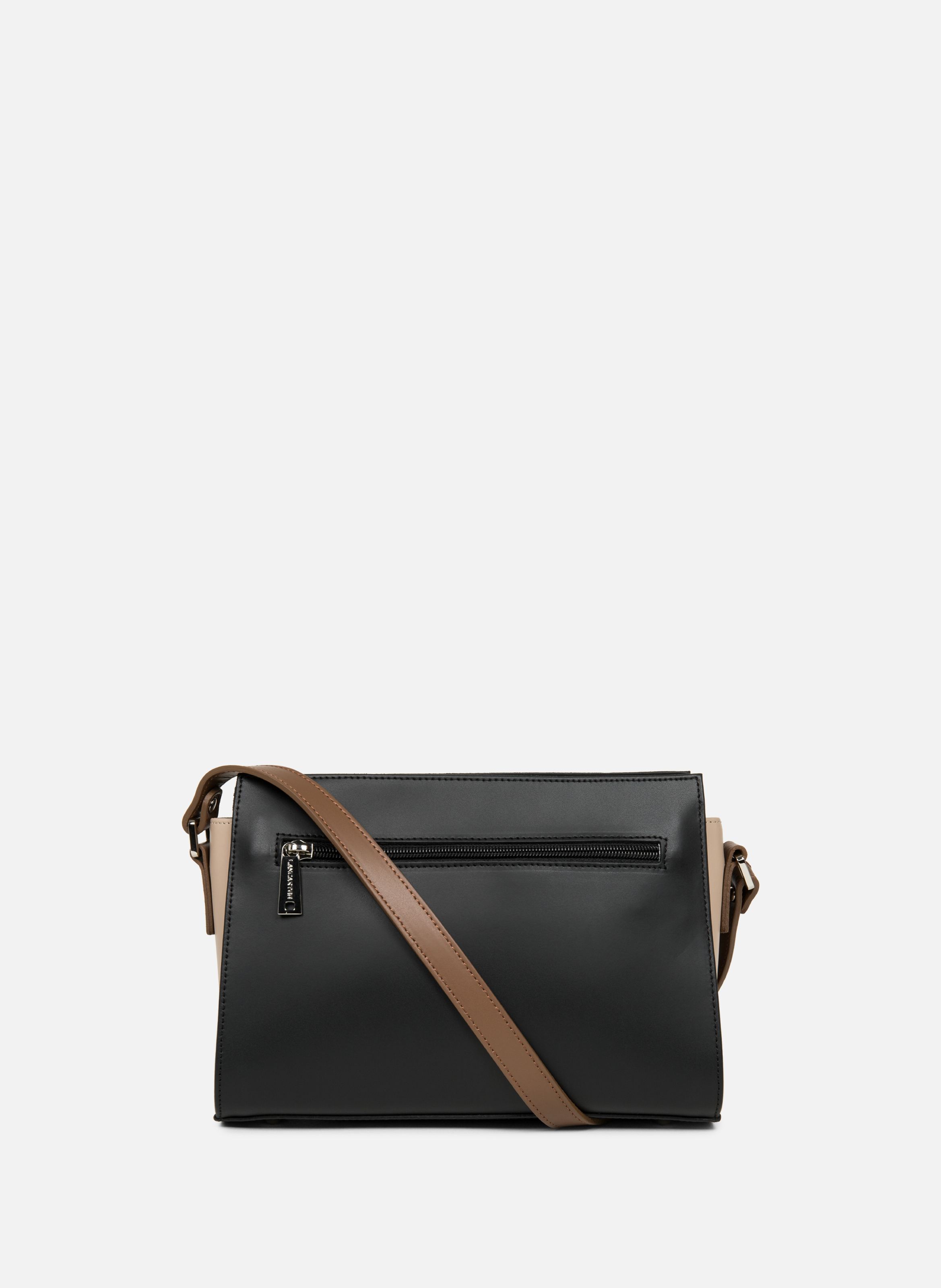 Petit sac trotteur - smooth LANCASTER Noir