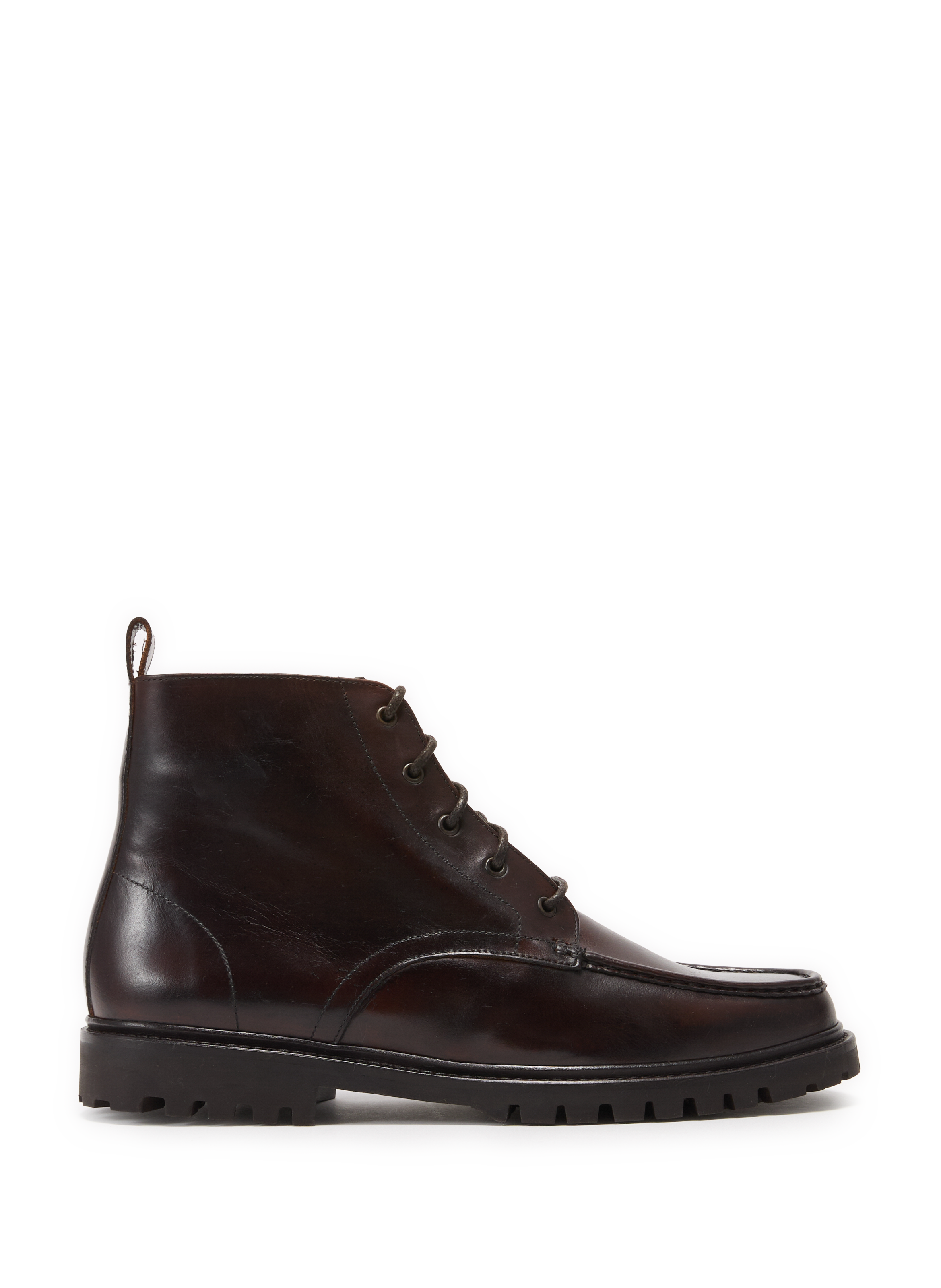 BOBBIES Bottines Elias en cuir  Marron