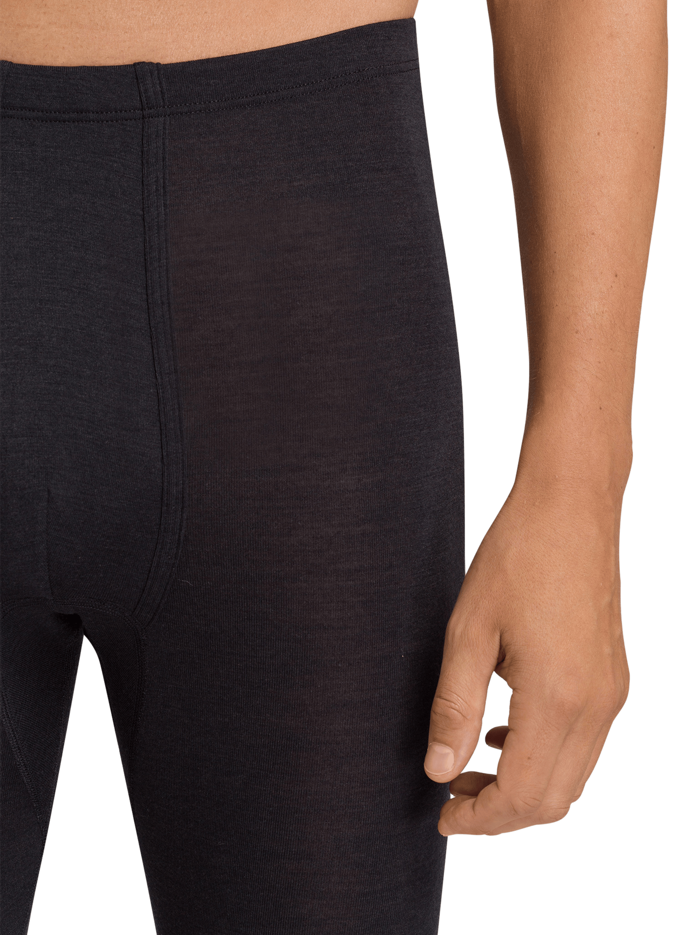 Wool and silk leggings HANRO Grey