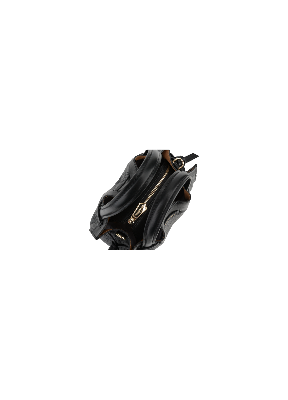 Blossom | sac à main pm en cuir de vachette POURCHET Noir