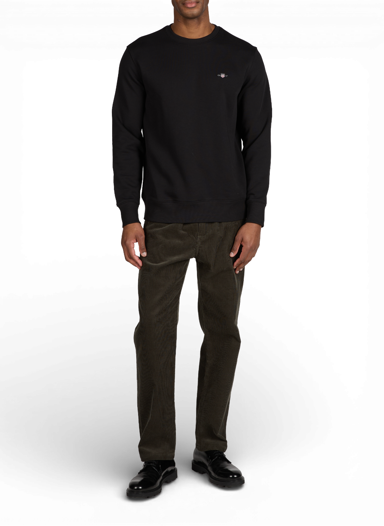 Cotton sweatshirt GANT Black