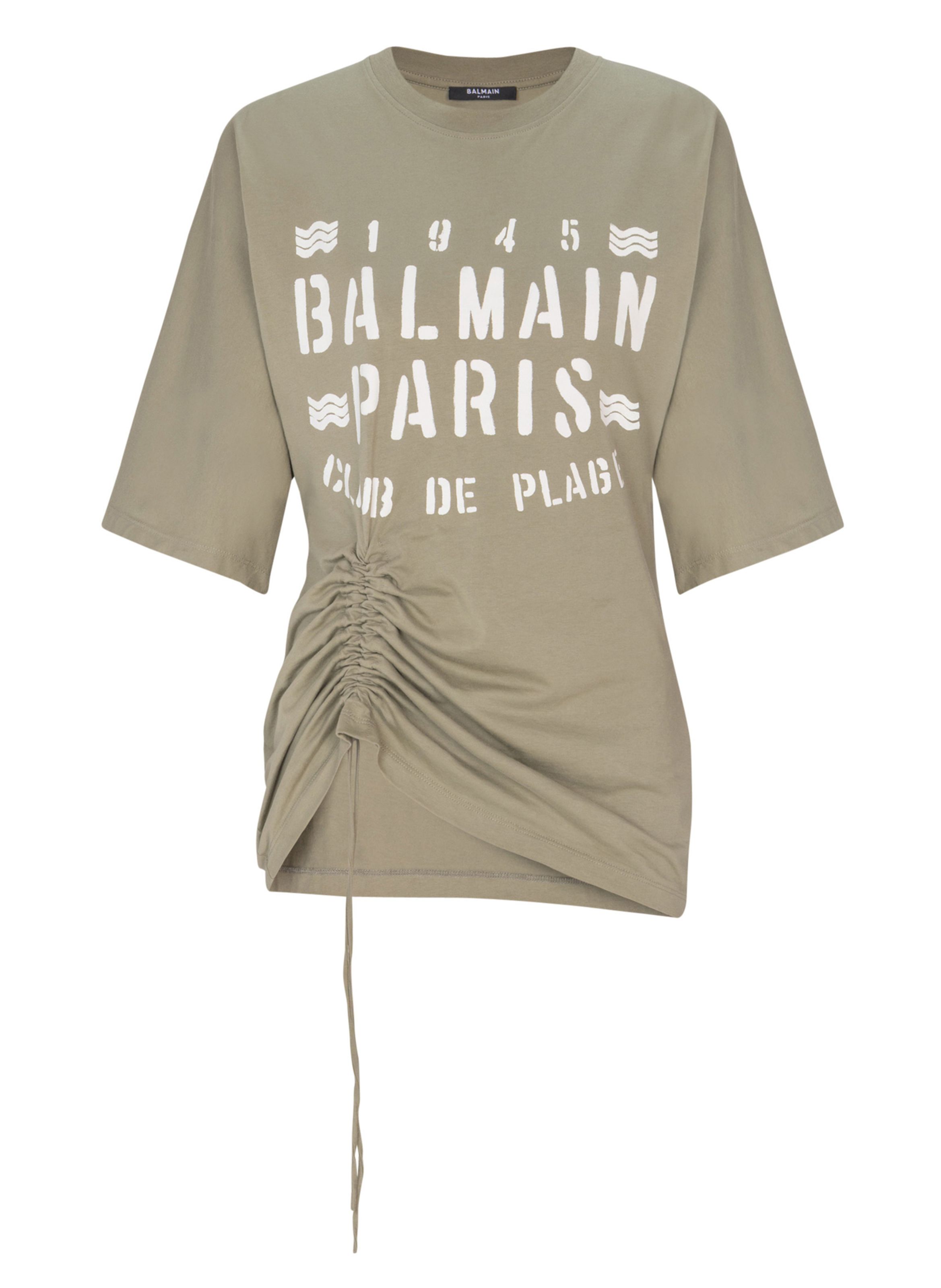 T-shirt imprimé balmain club BALMAIN Vert