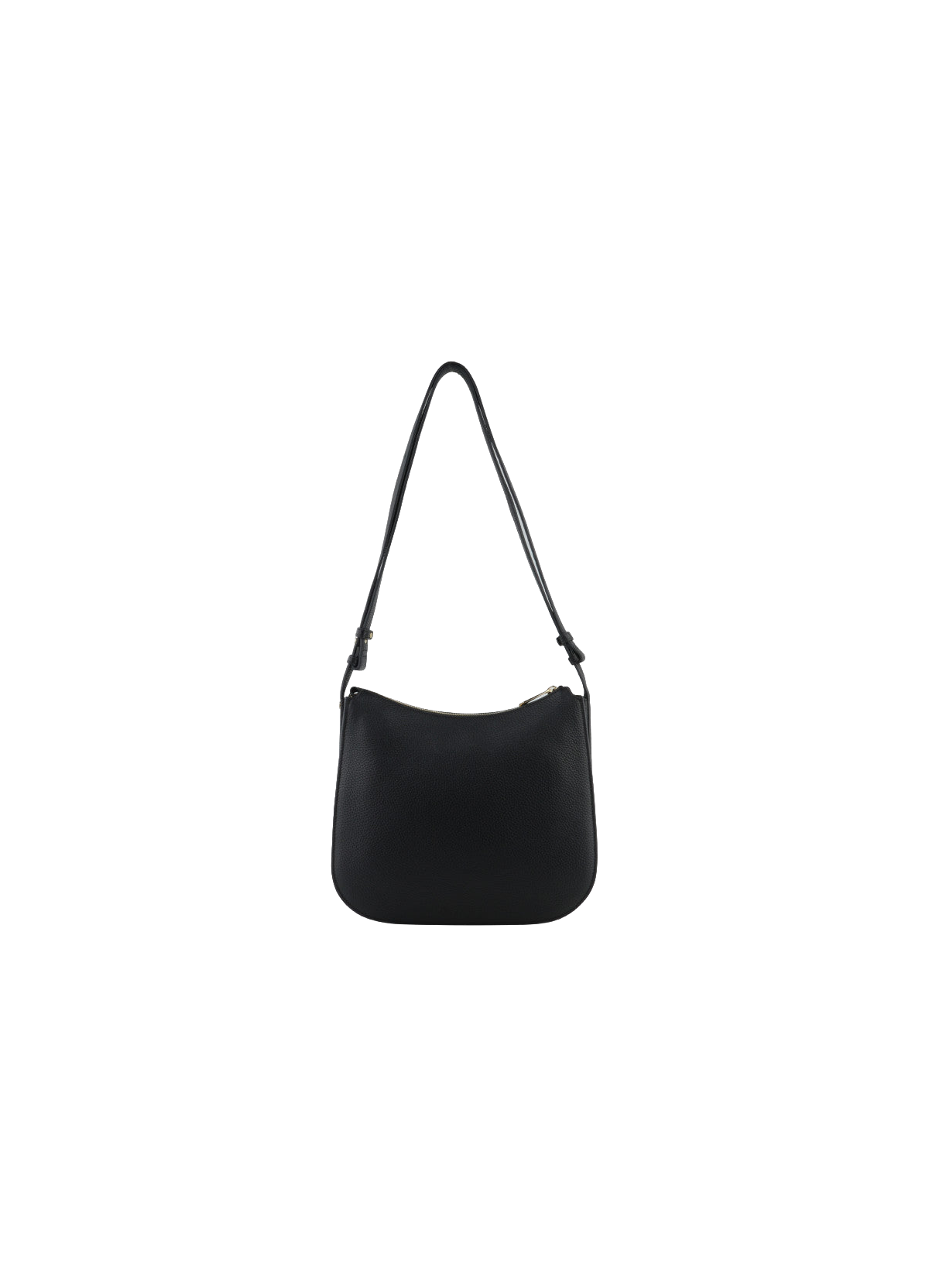 Bride soft | sac porté travers en cuir de vachette POURCHET Noir