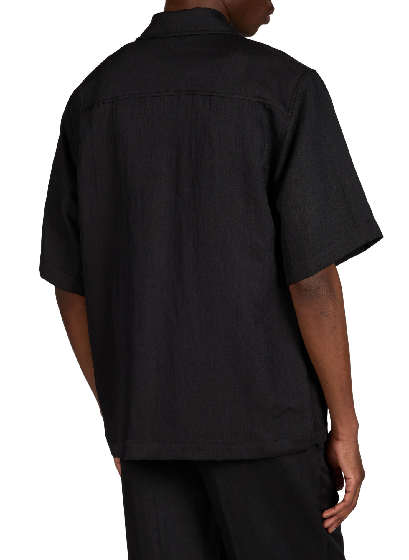 Chemise manches courte droite MINIMUM Noir