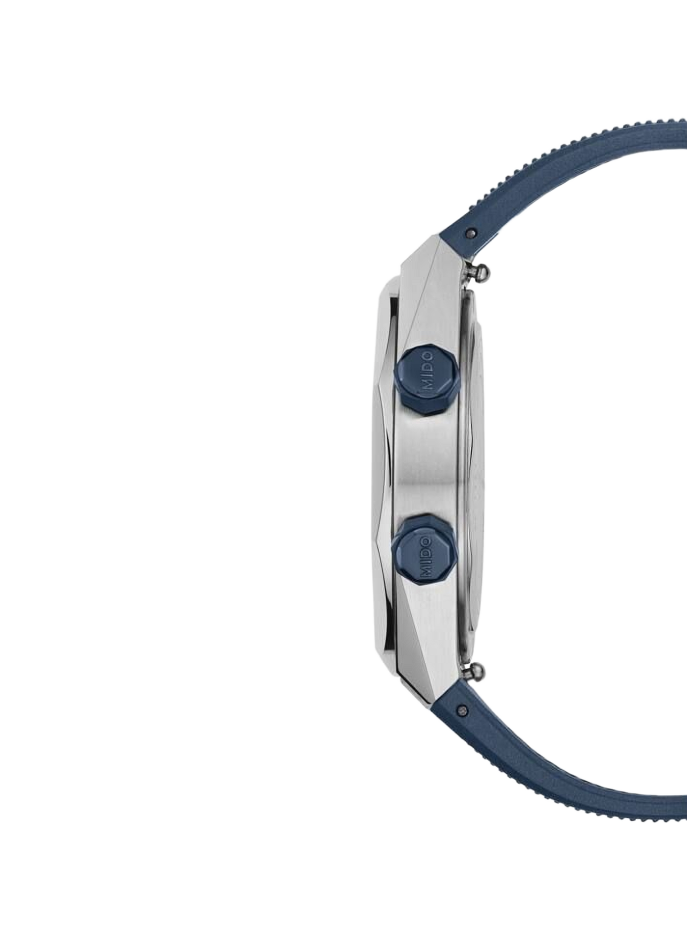 Montre Multifort 8 Two Crowns en acier inoxydable MIDO Bleu