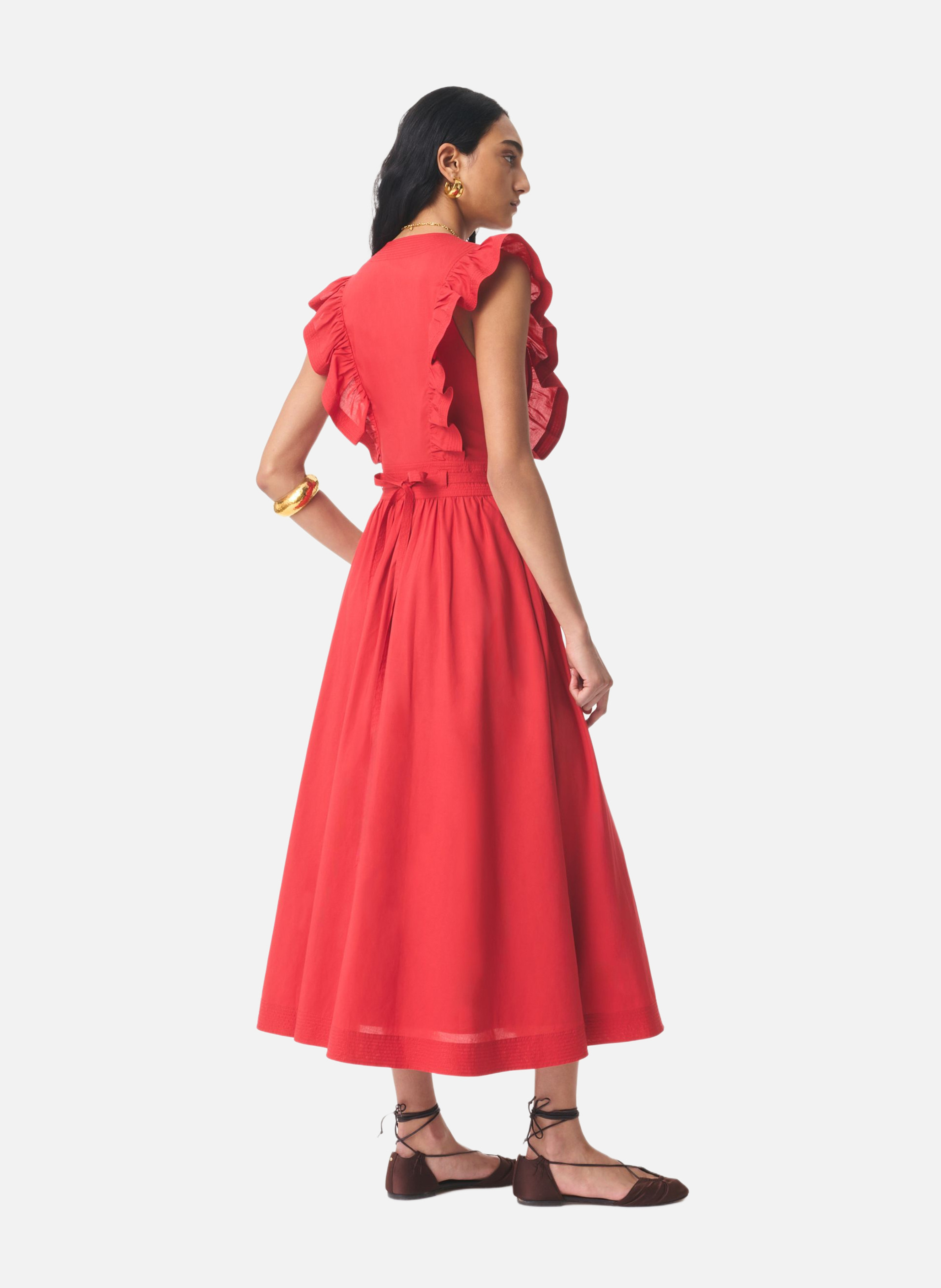 Robe ermione VANESSA BRUNO Rouge