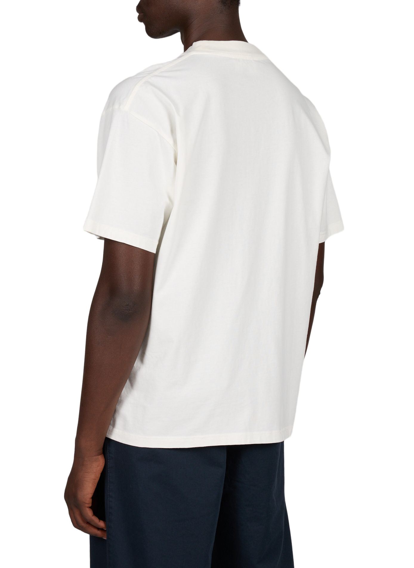 T-shirt brodé en coton REPRESENT Blanc