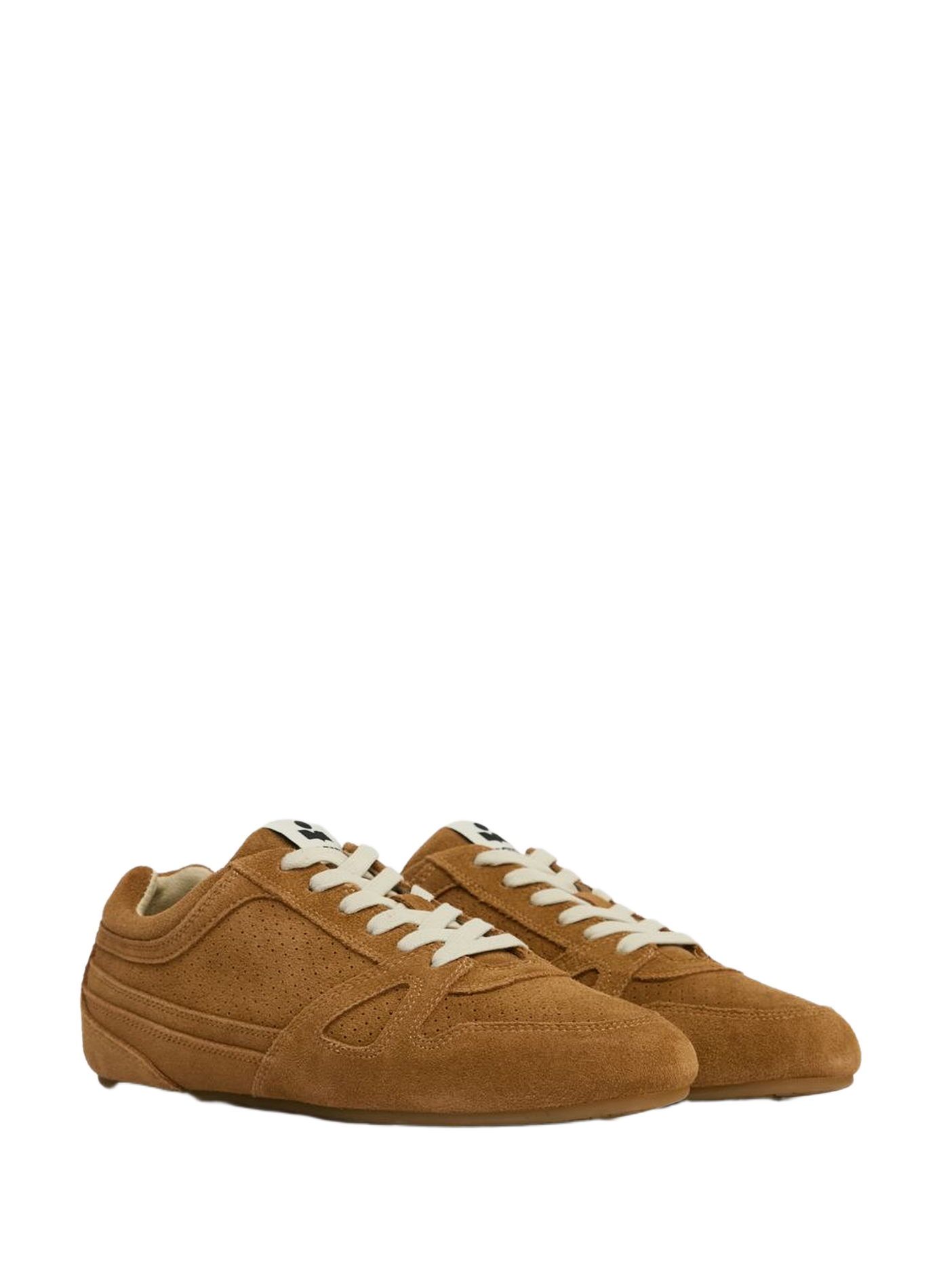 Senny Low suede leather sneakers ISABEL MARANT Brown