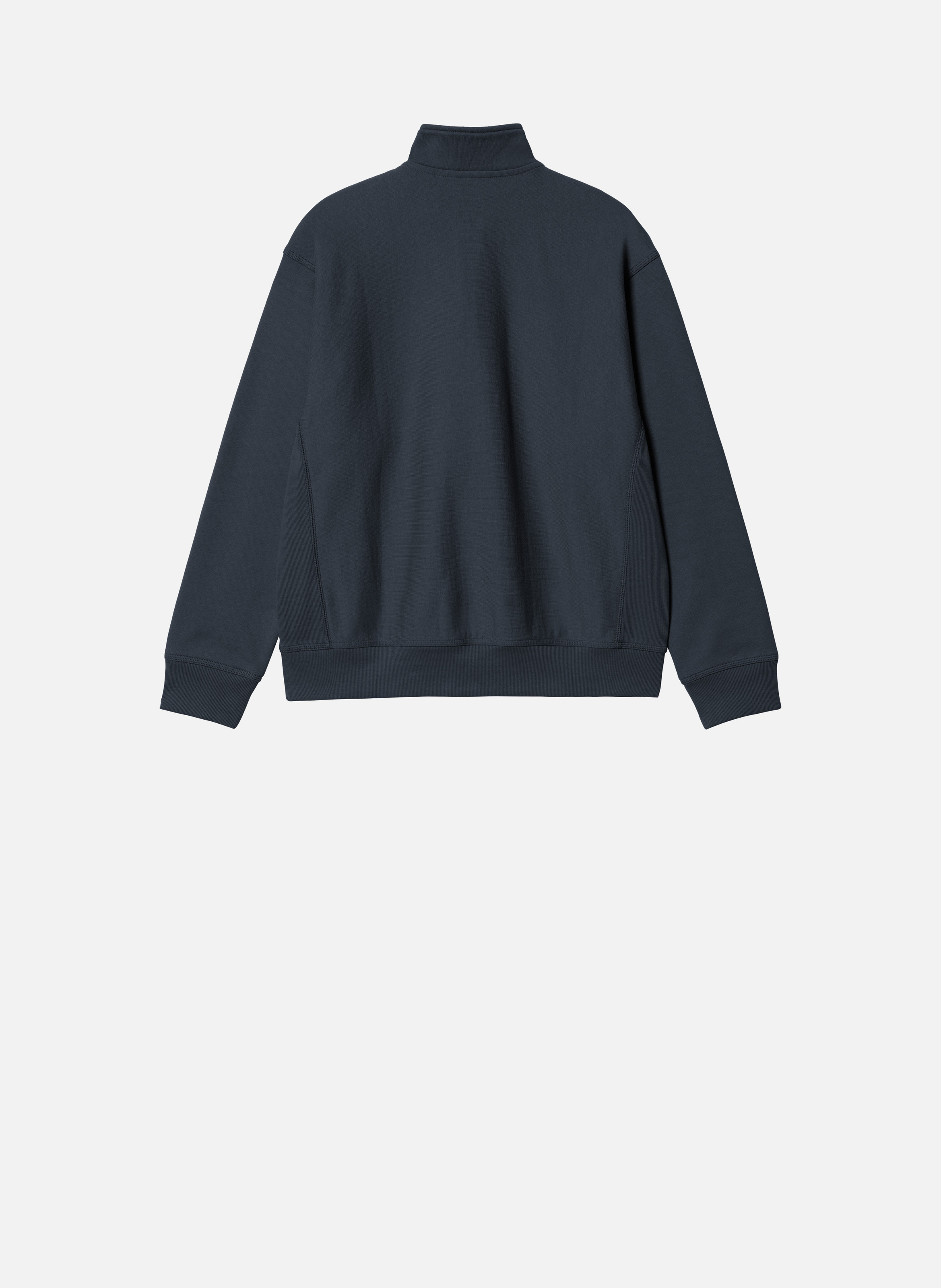 Sweat zippé half zip american script CARHARTT WIP Bleu