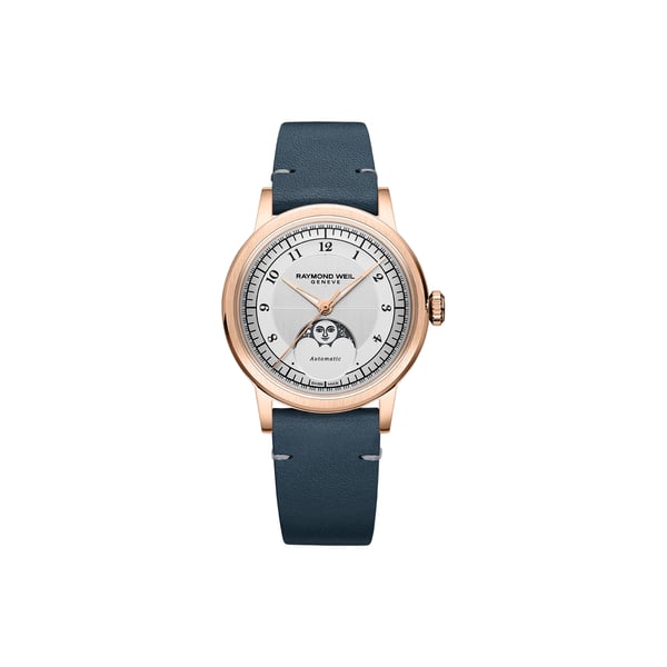 Montre automatique Millesime Moon Phase en cuir Montre automatique Millesime Moon Phase en cuir