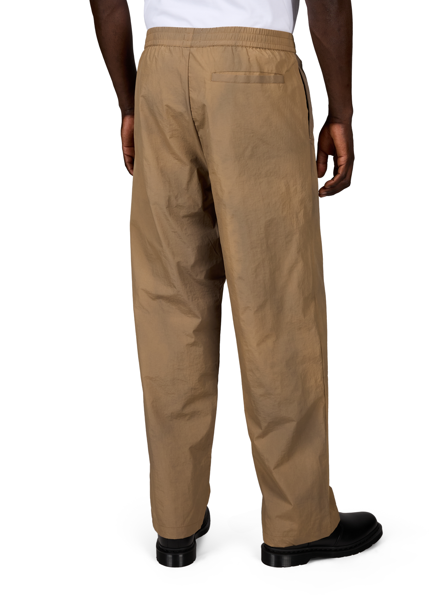 Straight pants with elastic waist | Brown ARTE ANTWERP Men