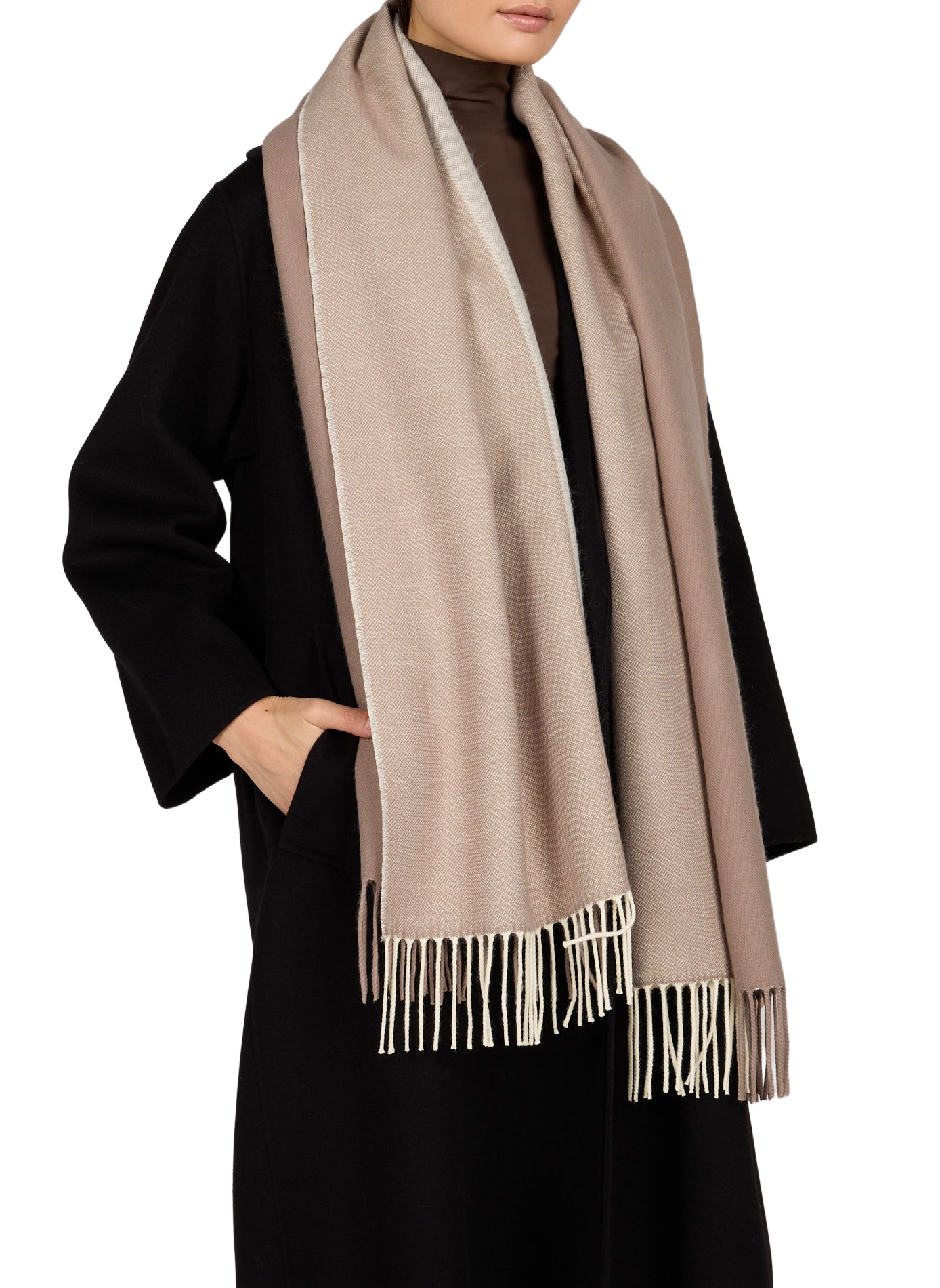 Scarf AU PRINTEMPS PARIS Beige