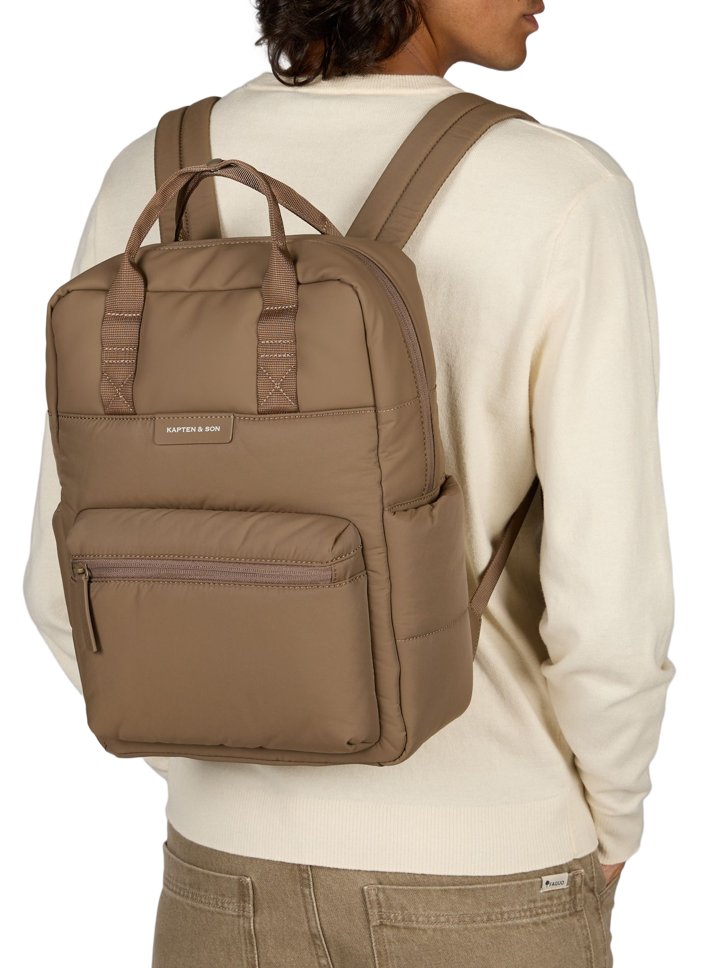 Rucksack Bergen Cloud KAPTEN & SON Braun