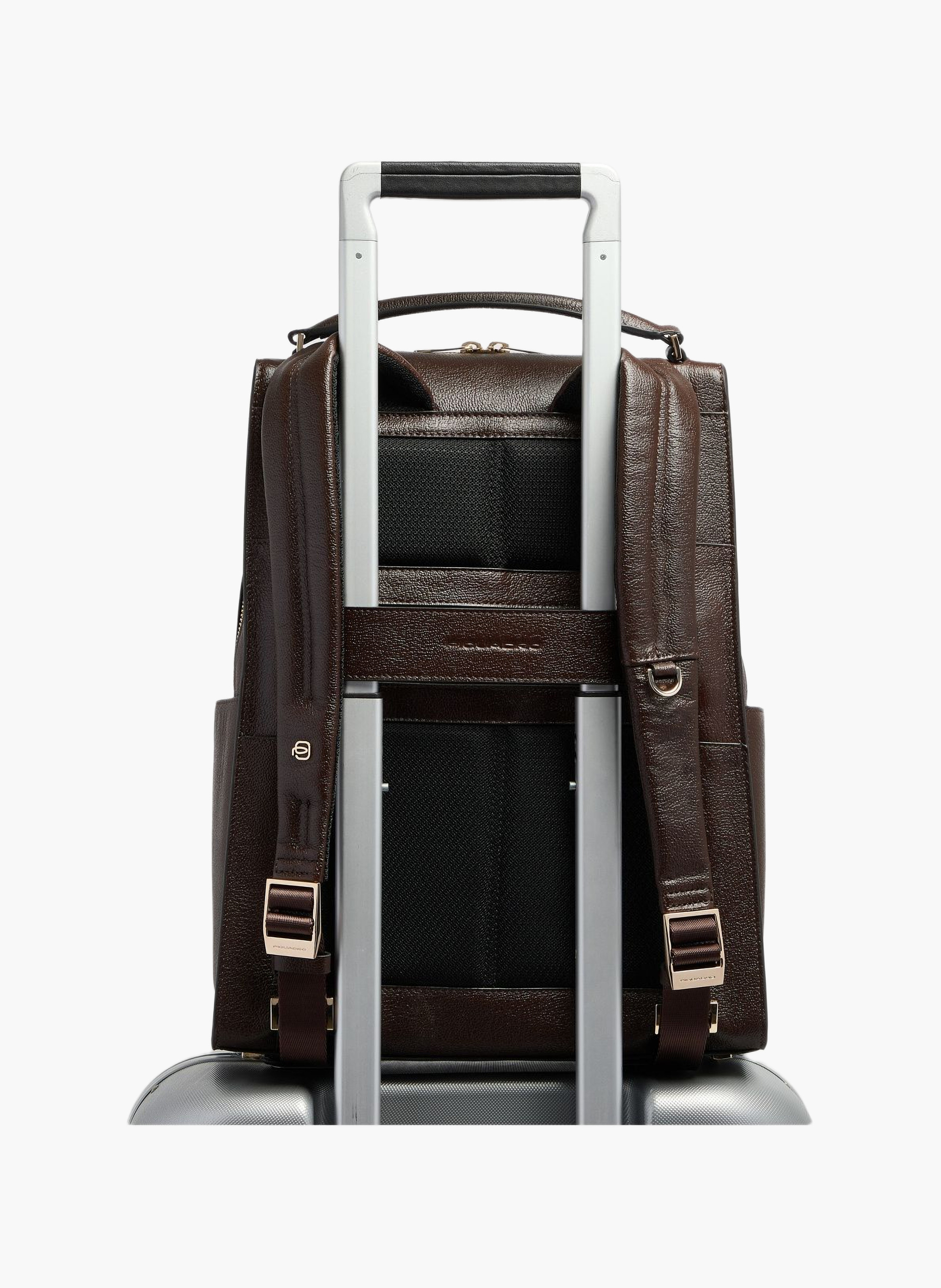 Sac à dos femme pour ordinateur 14" PIQUADRO Marron