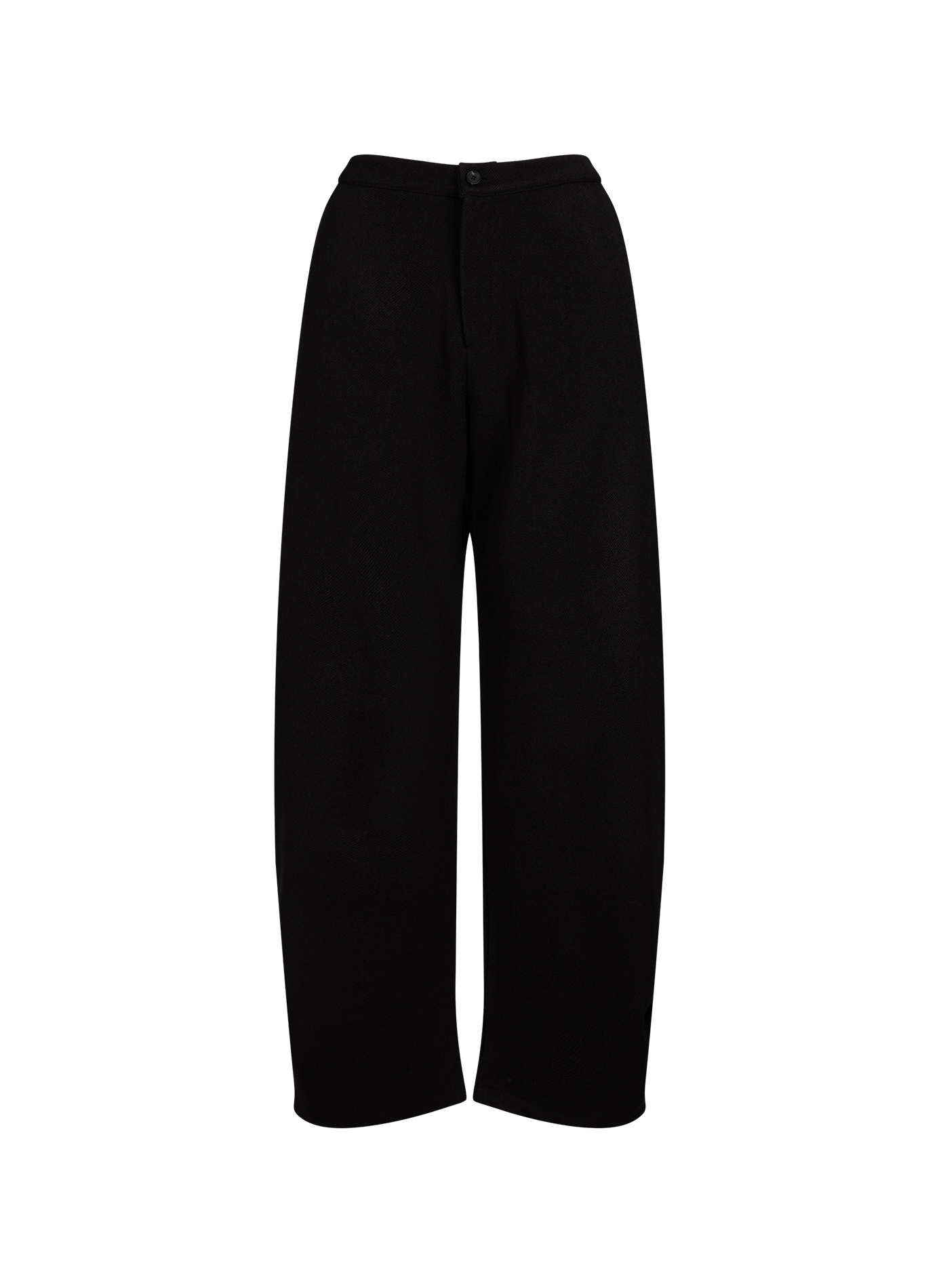 Pleated balloon trousers SOURCE UNKNOWN Black