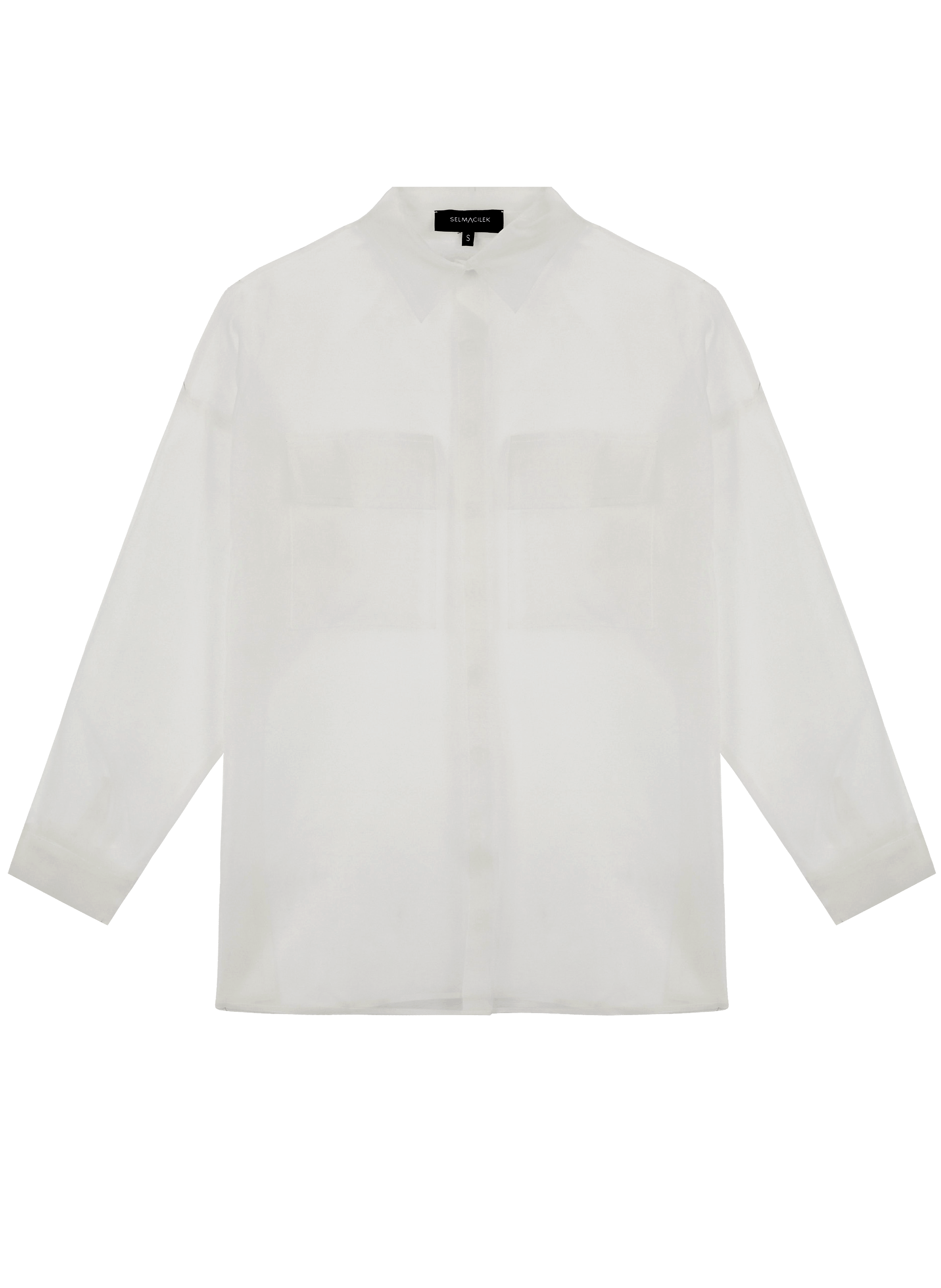 Chemise en organza de soie