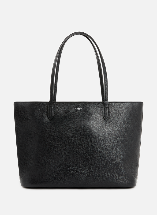 Large Louise leather tote bag LE TANNEUR