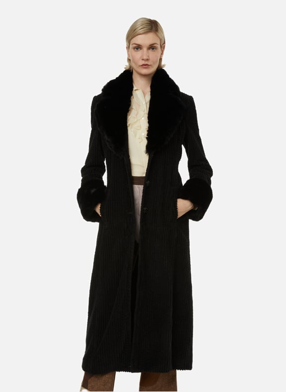 Moschino faux fur coat hot sale