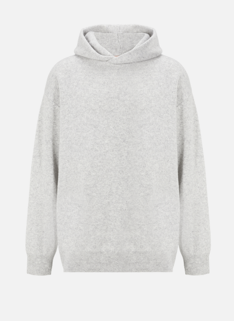 Gray wool and cashmere hoodieACNE STUDIOS 