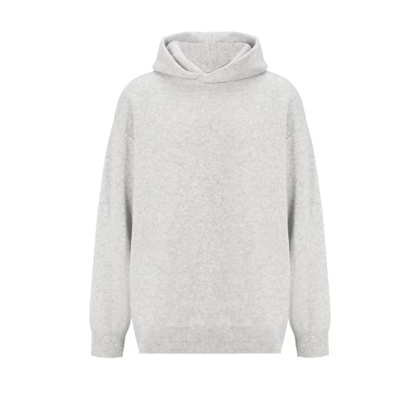 Hoodie en laine et cachemire