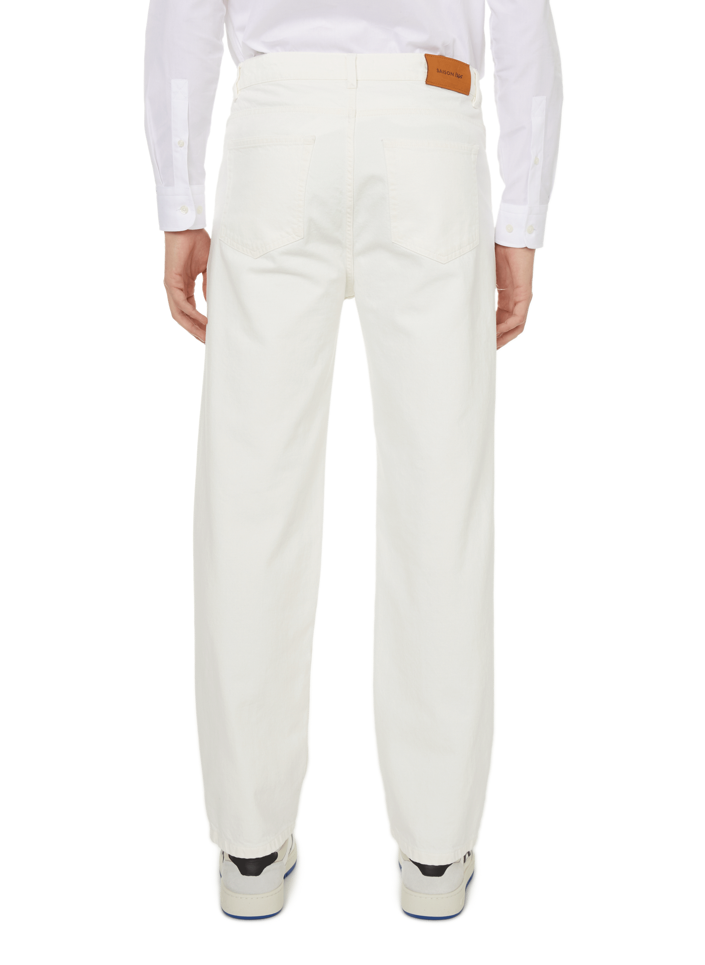 Straight-fit jeans  Beige
