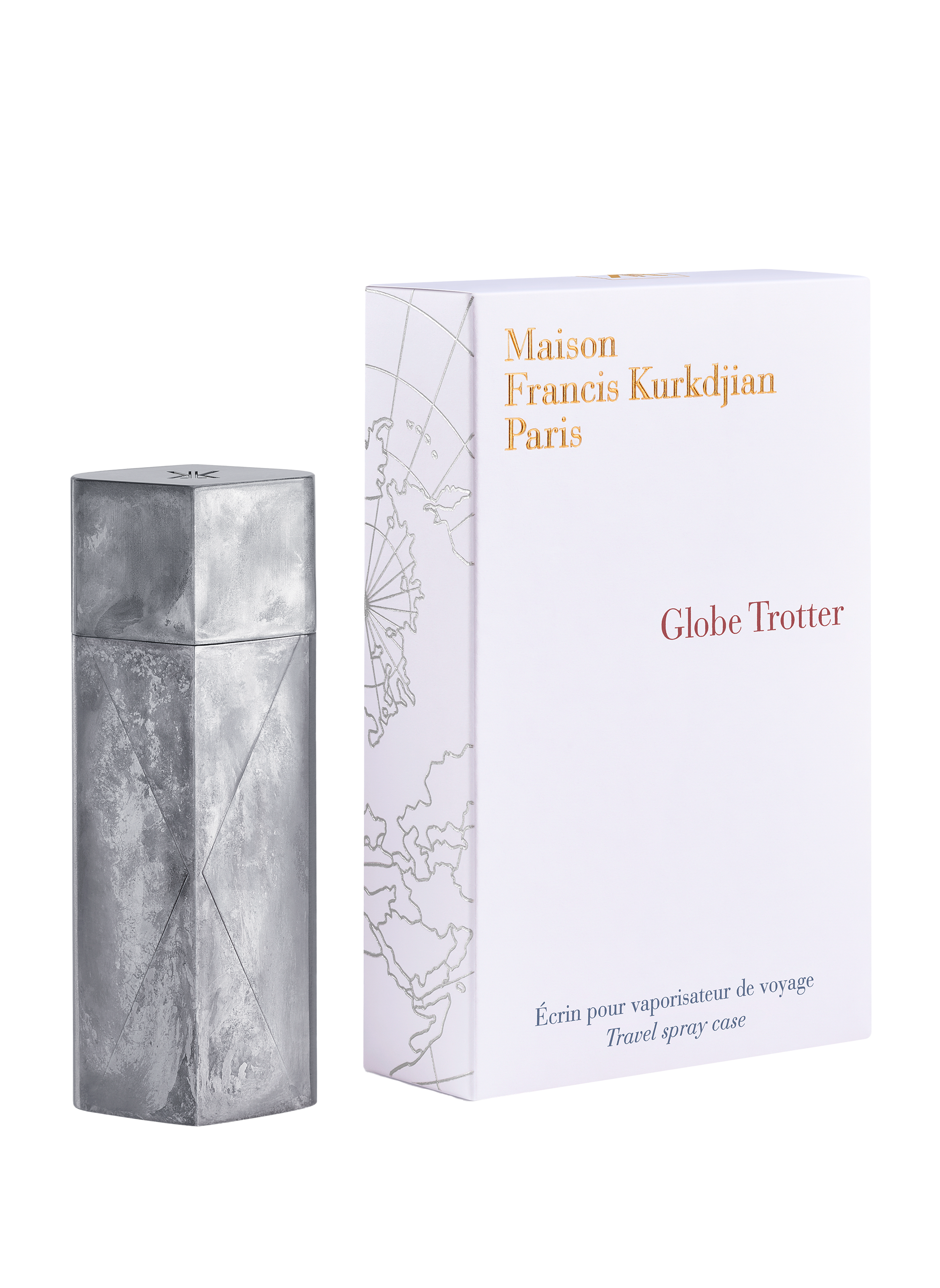 Globe Trotteur Edition Zinc - Ecrin pour vaporisateur de voyage No color
