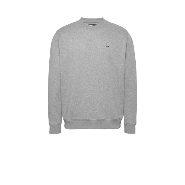 Shop Tommy Hilfiger 1985 Mens Crew Neck Jumper In Medium Grey Heather