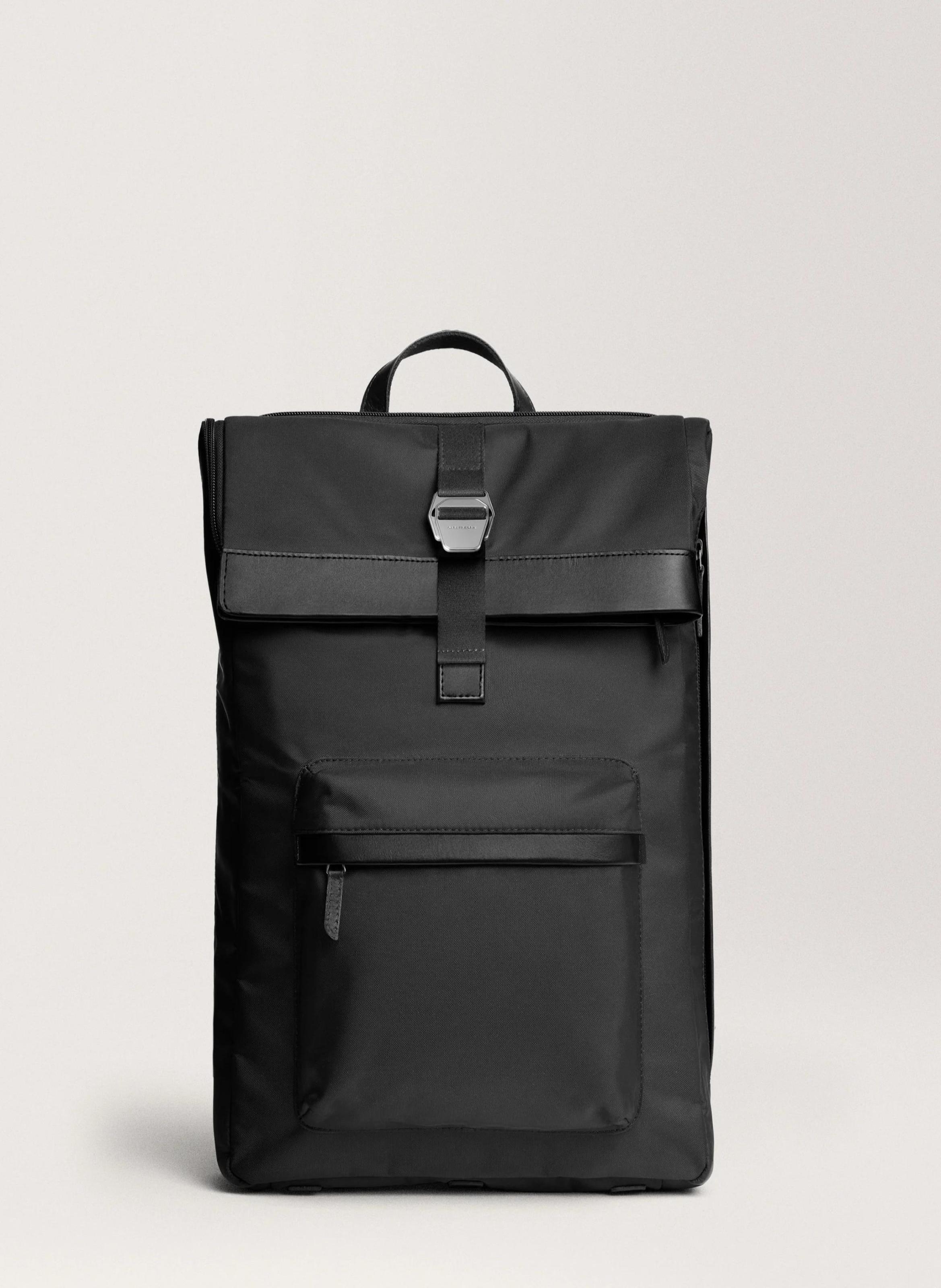 Sac à dos 'City-hopper' en nylon CARL FRIEDRIK Noir