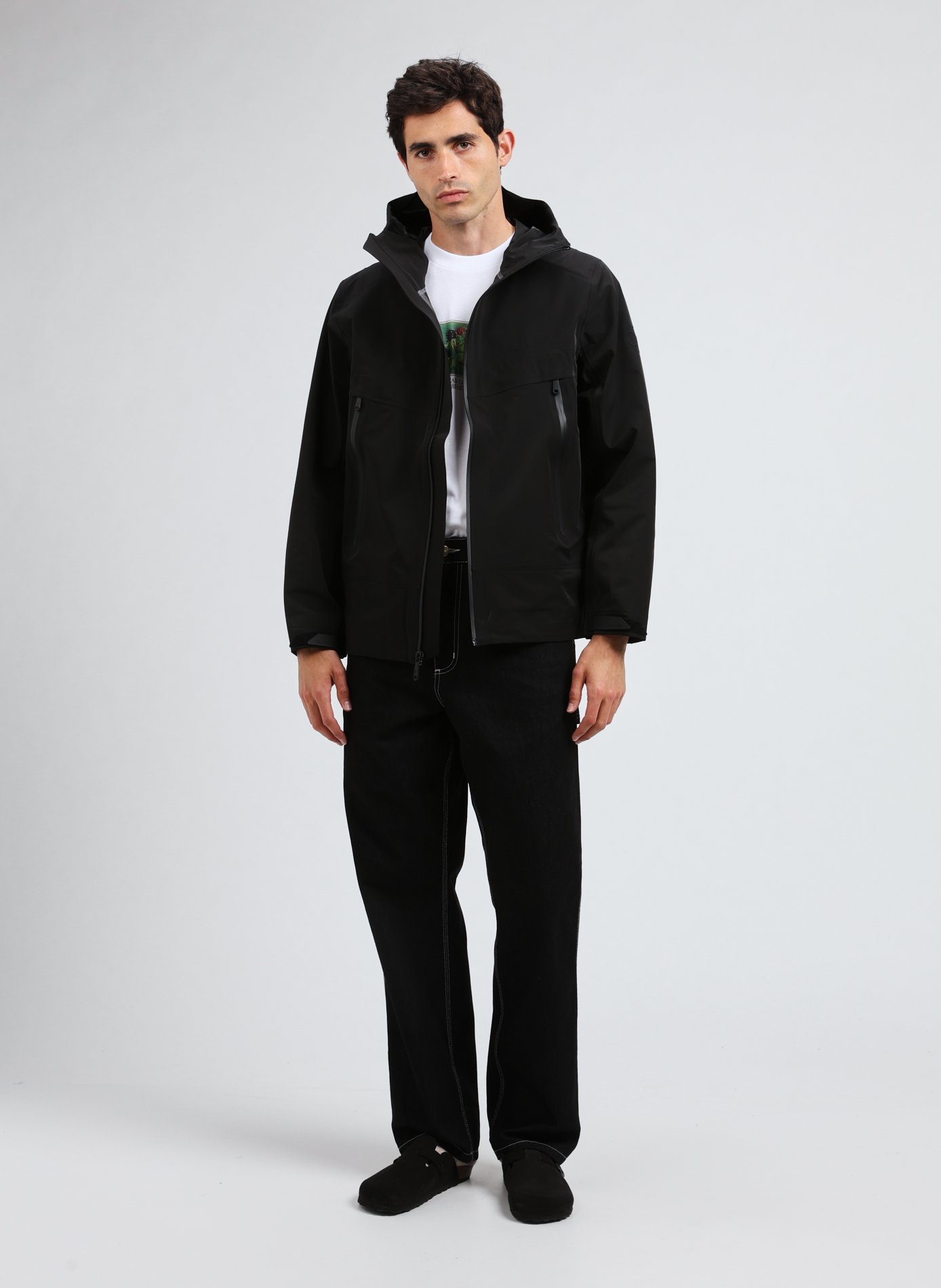 Straight Outerwear Jacket CALVIN KLEIN Black