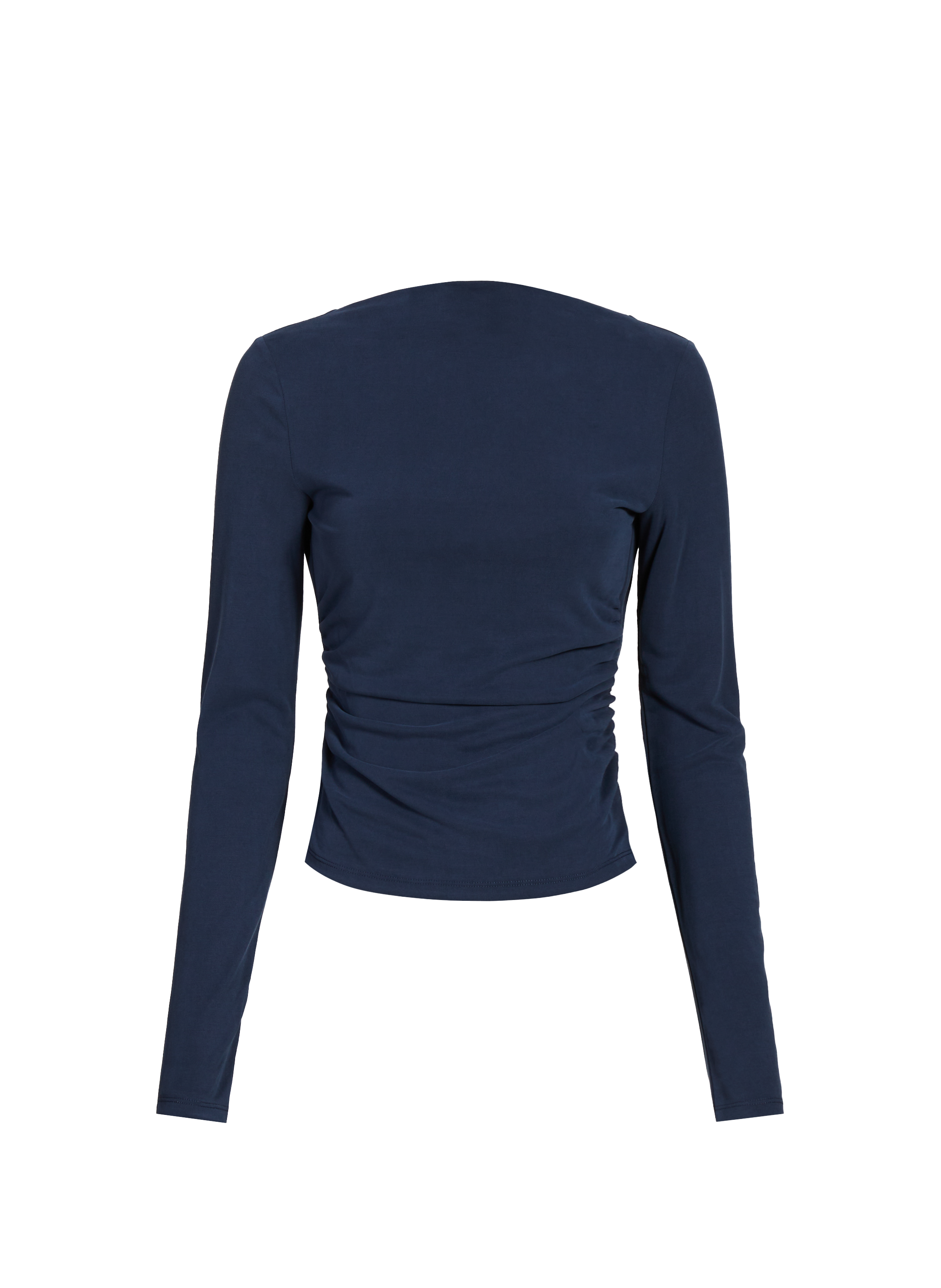 TOPSHOP Top manches longues dos nu Bleu