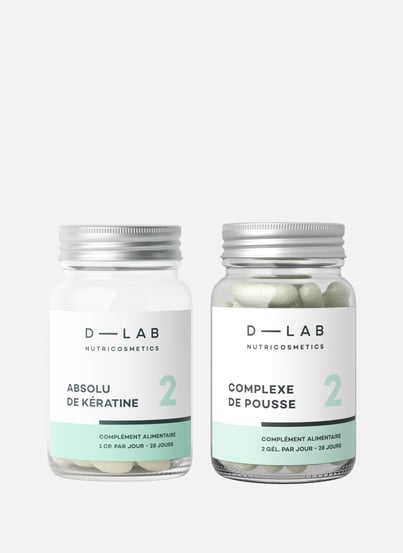 Hair Nutrition Duo - 1 month D-LAB NUTRICOSMETICS Hair Nutrition Duo - 1 month D-LAB NUTRICOSMETICS