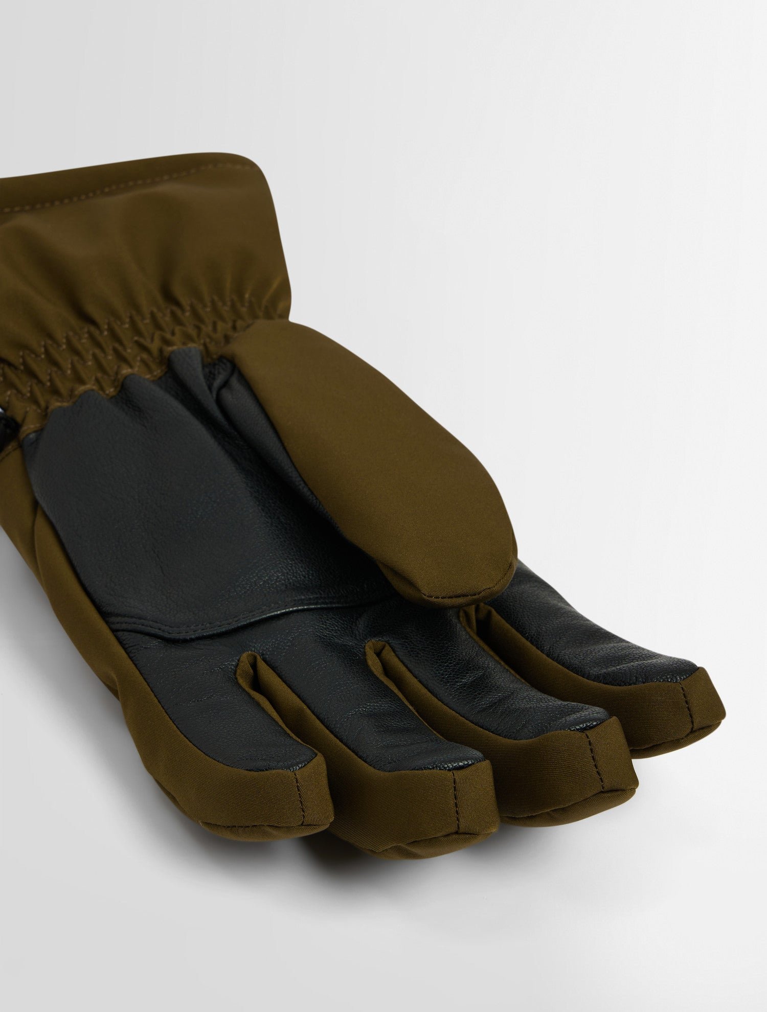 Gants de ski peak glove coupe regular FUSALP Marron