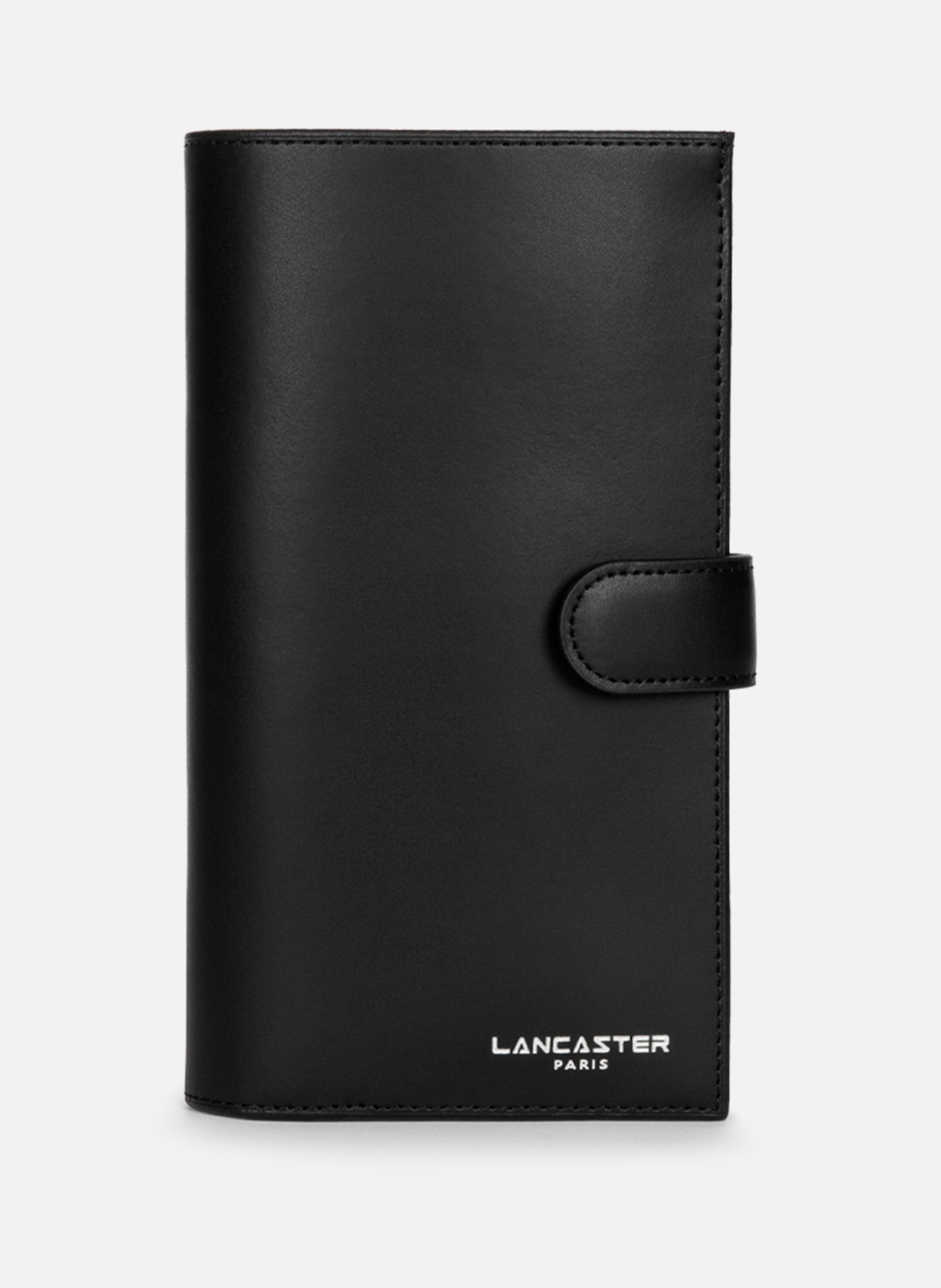 LANCASTER Checkbook holder - Smooth Black