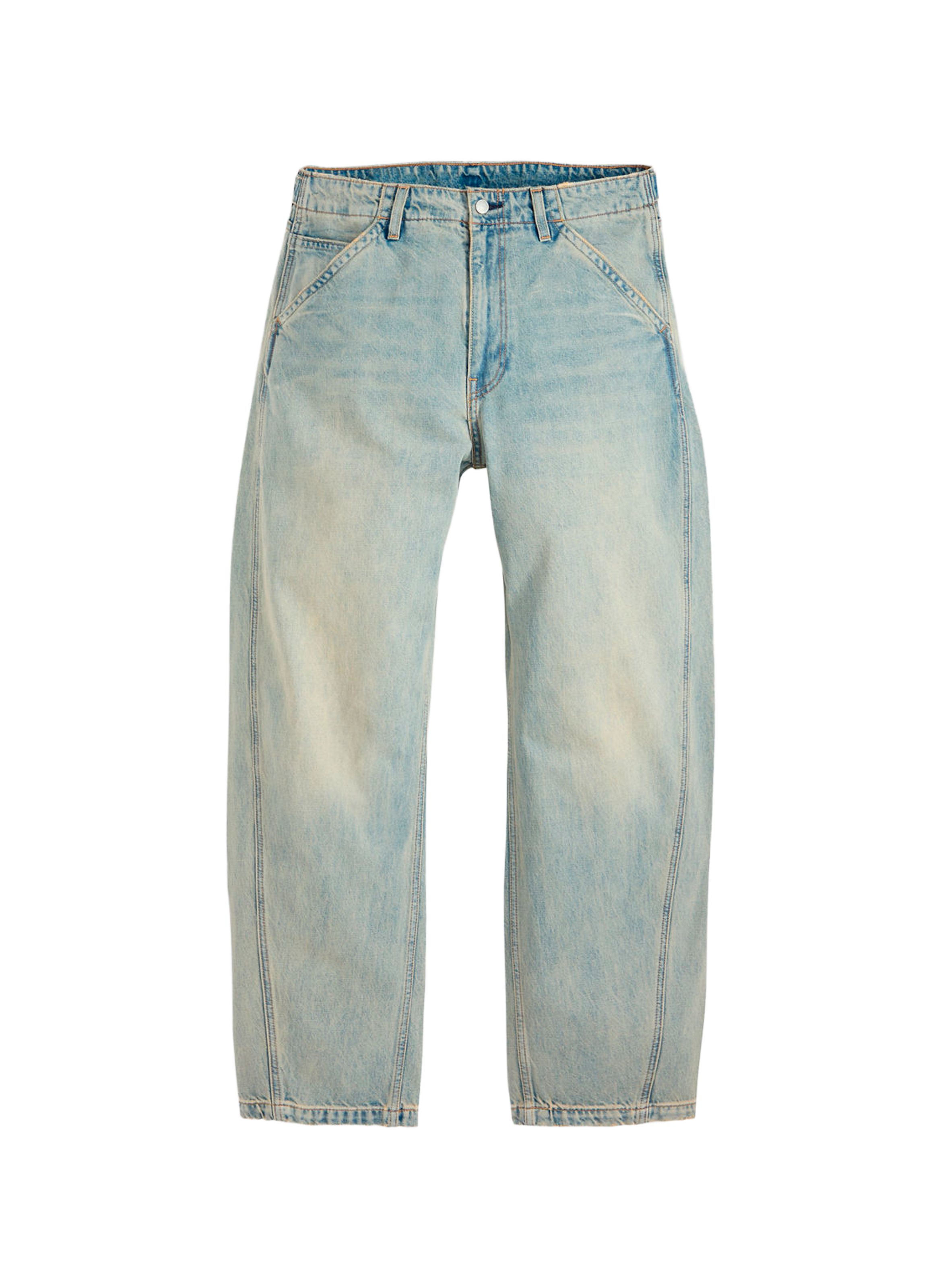 Loose Fit Cotton Barrel Jeans LEVI'S Blue