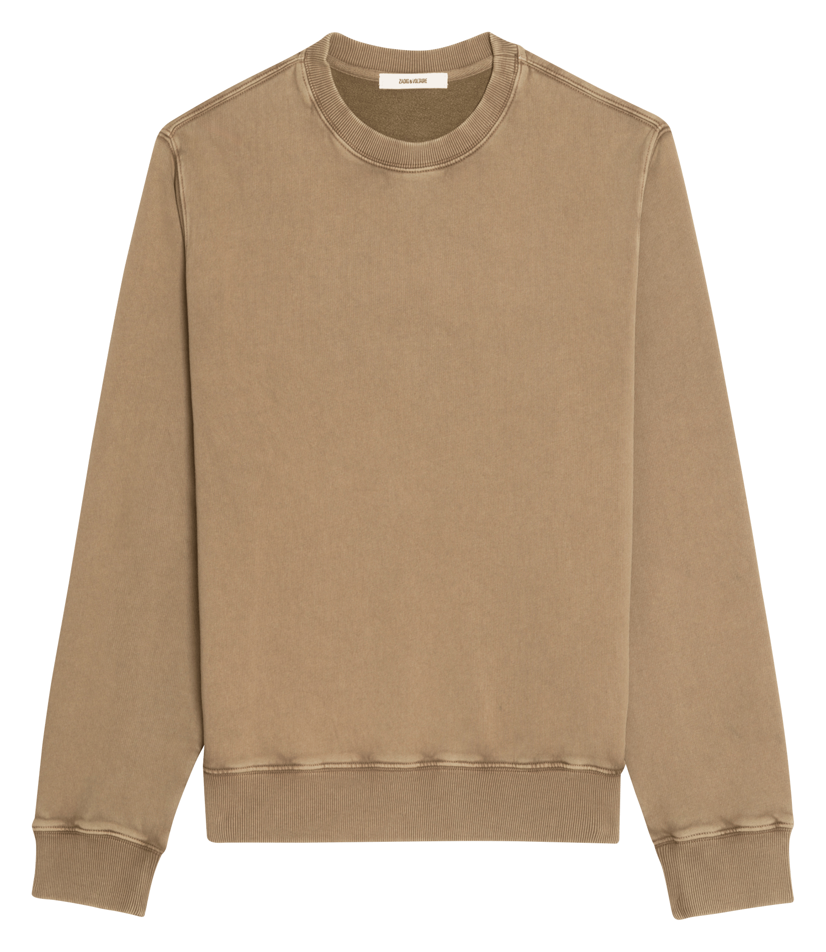 Sweat droit broderies dos aime ZADIG&VOLTAIRE Beige