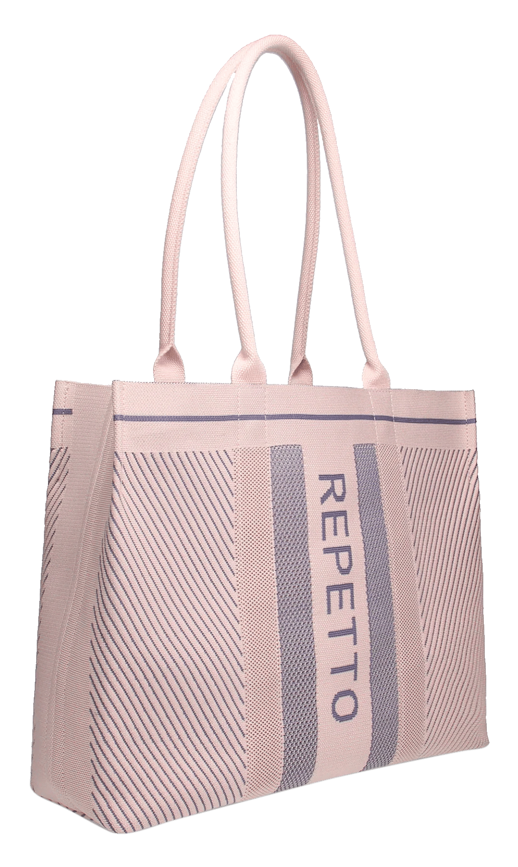 Sac cabas en maille REPETTO Rose